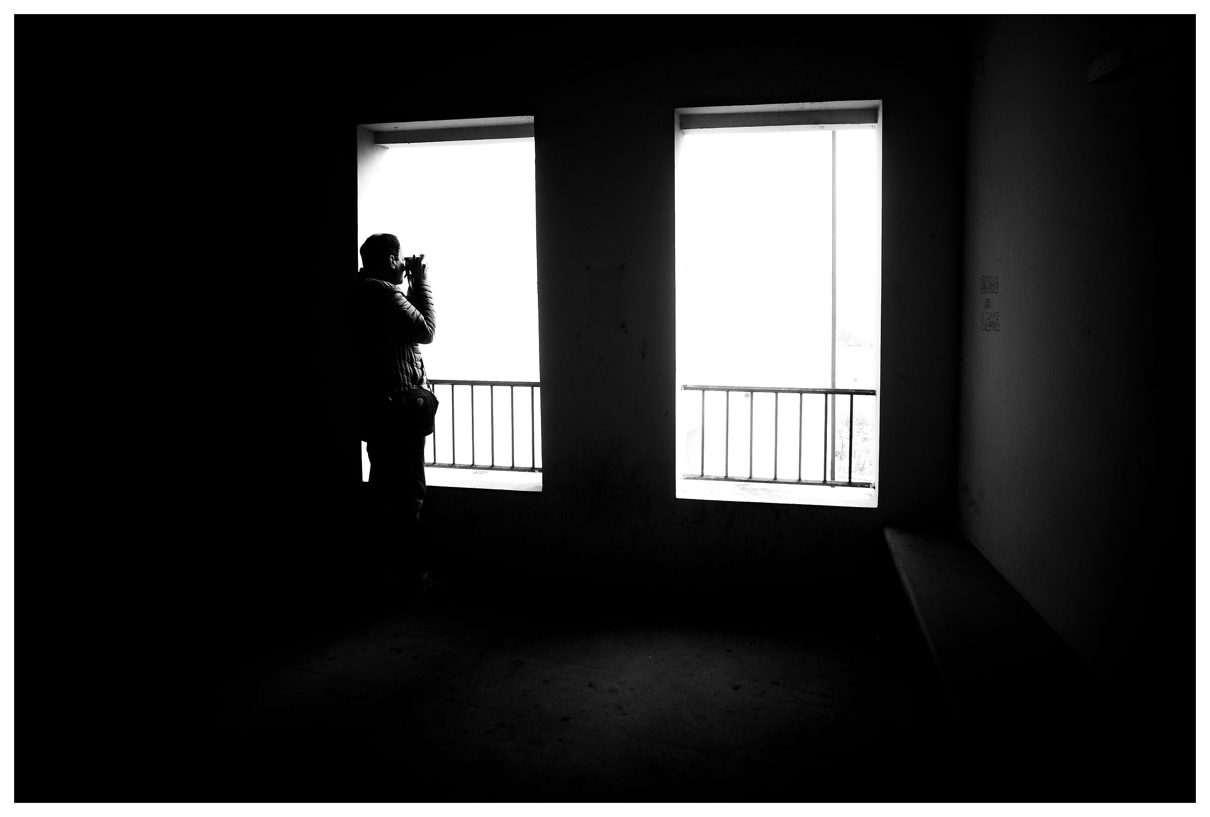 A fleeting glimpse out of...