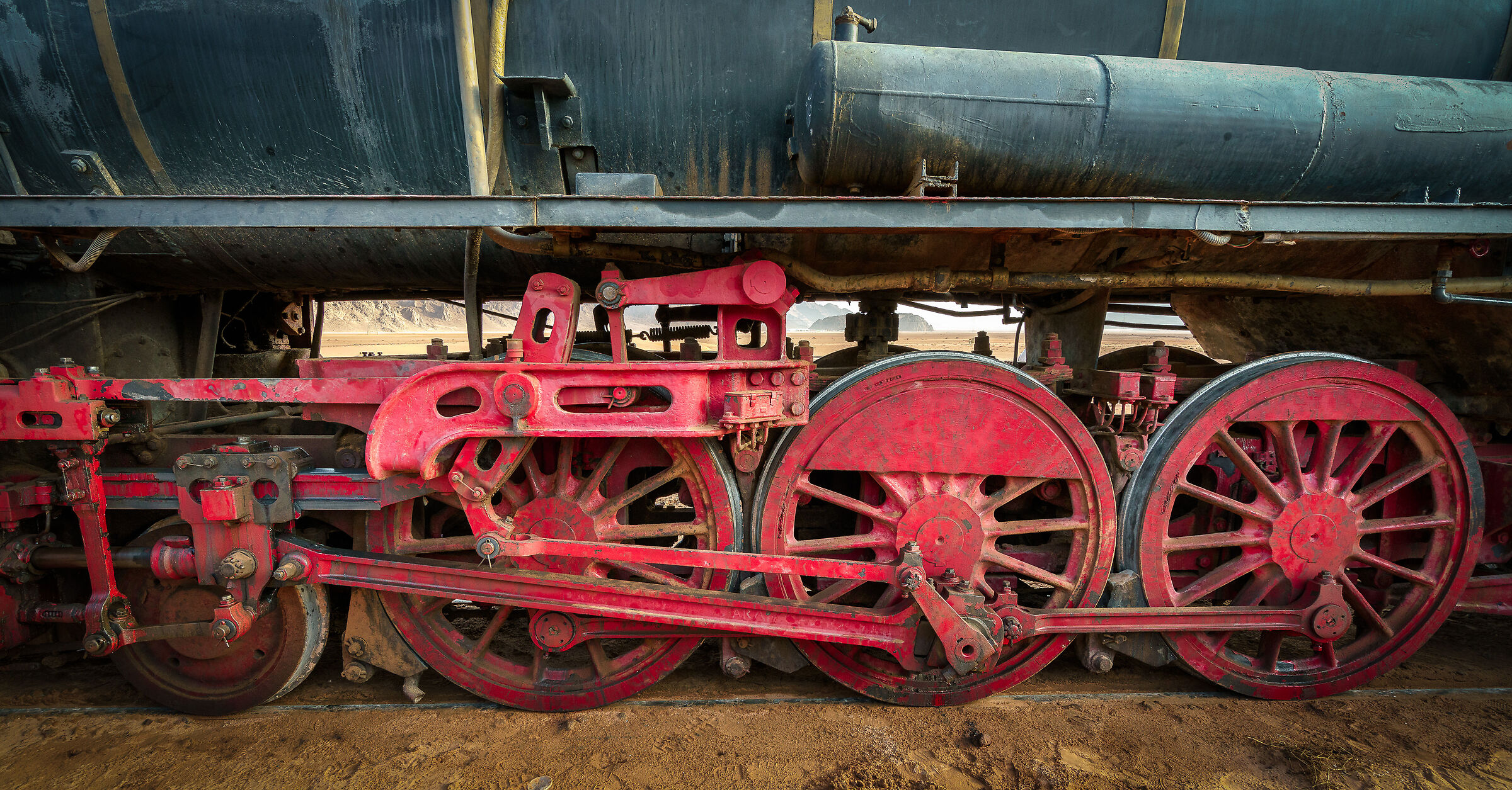 Wadi Rum locomotive
