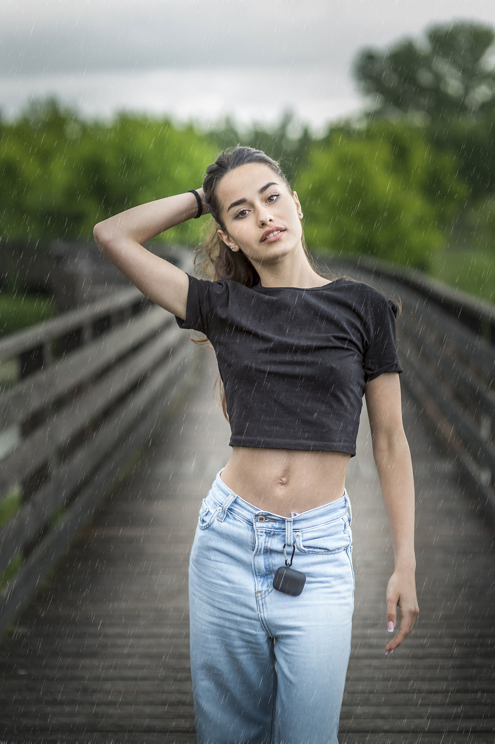 Playing with Photoshop rain