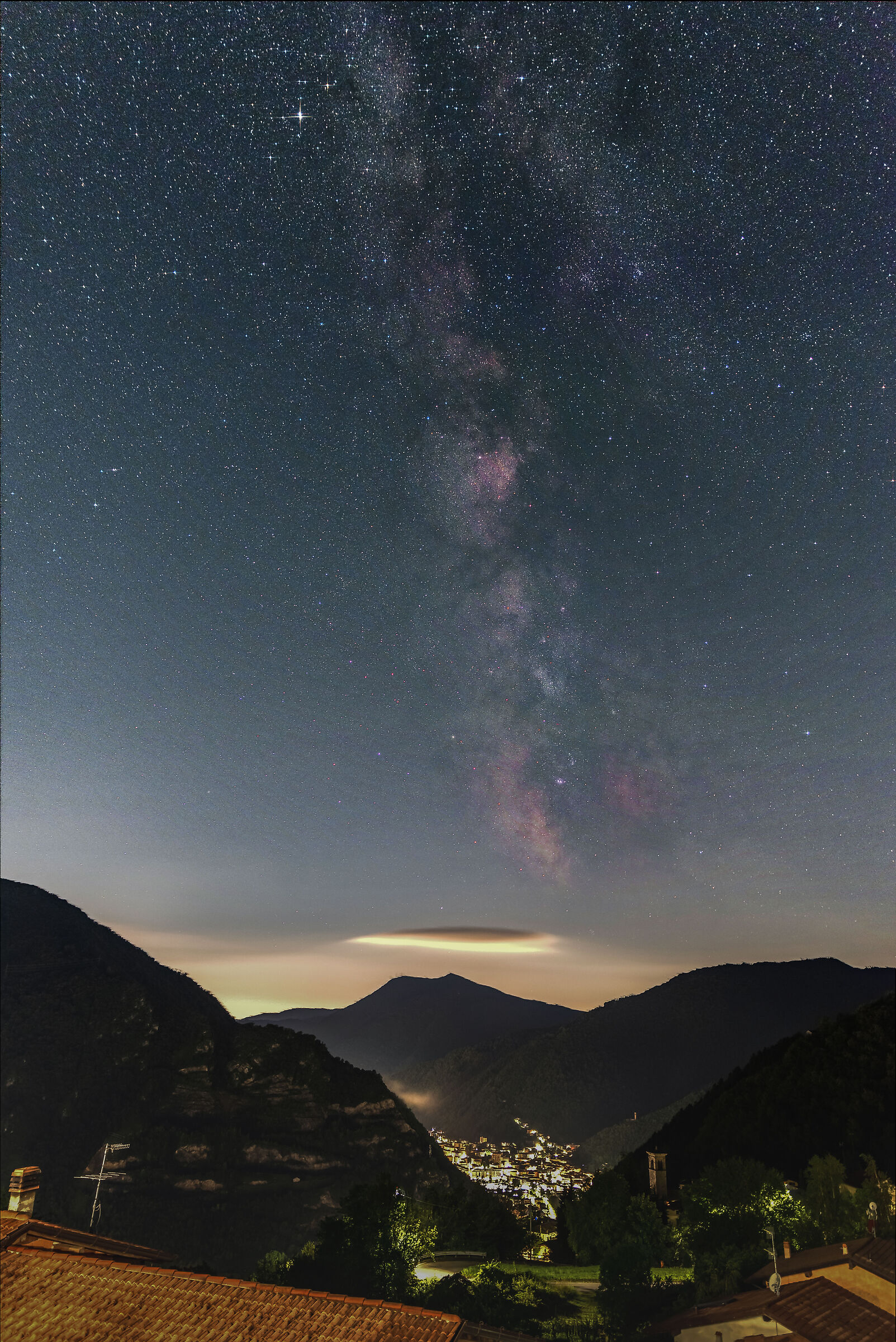 Milky Way on the Trompia Valley
