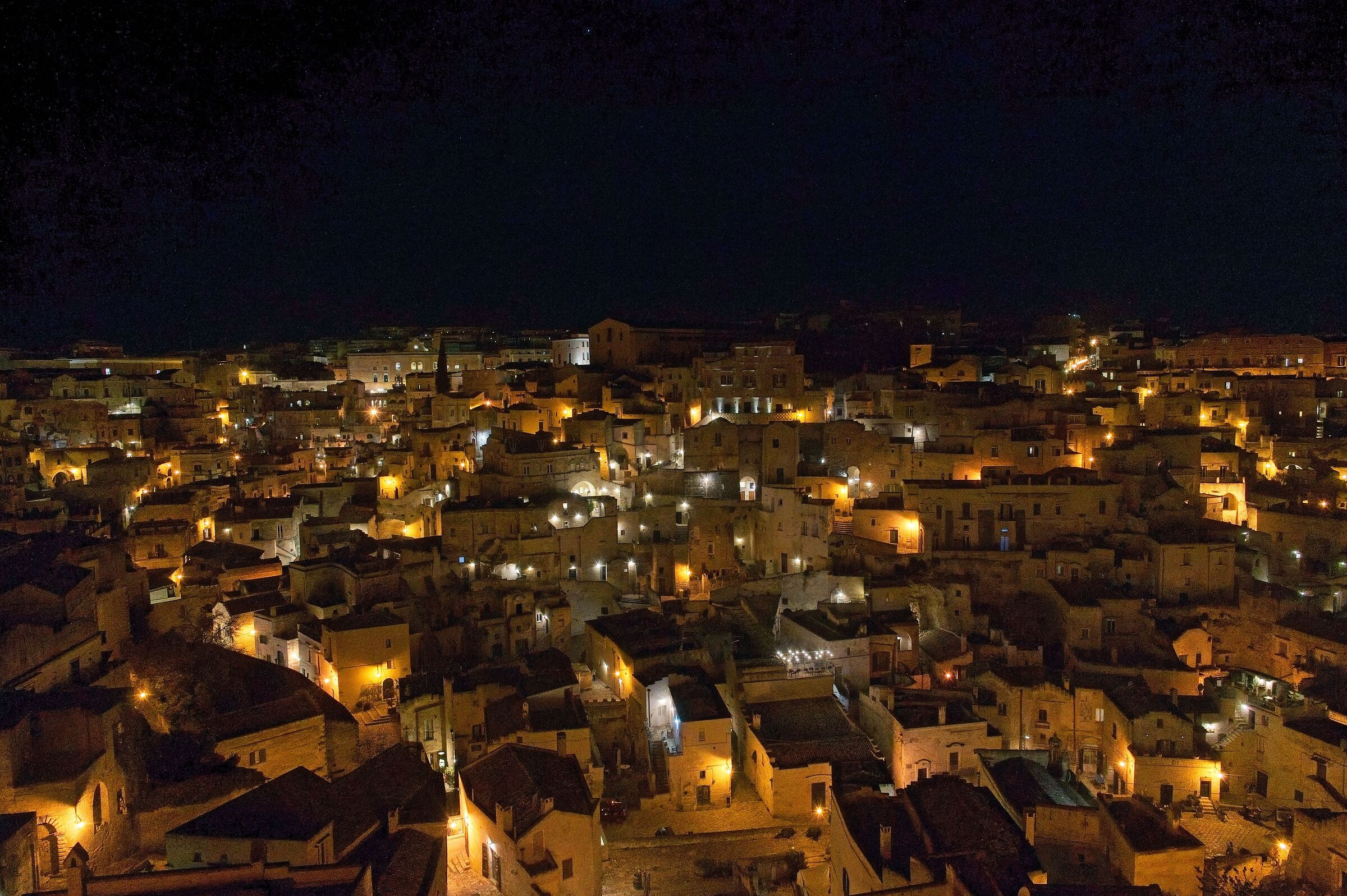 Matera by night