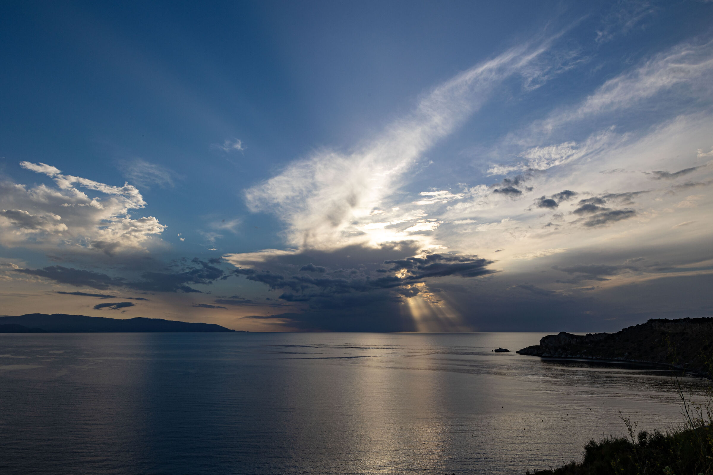 rough sky...