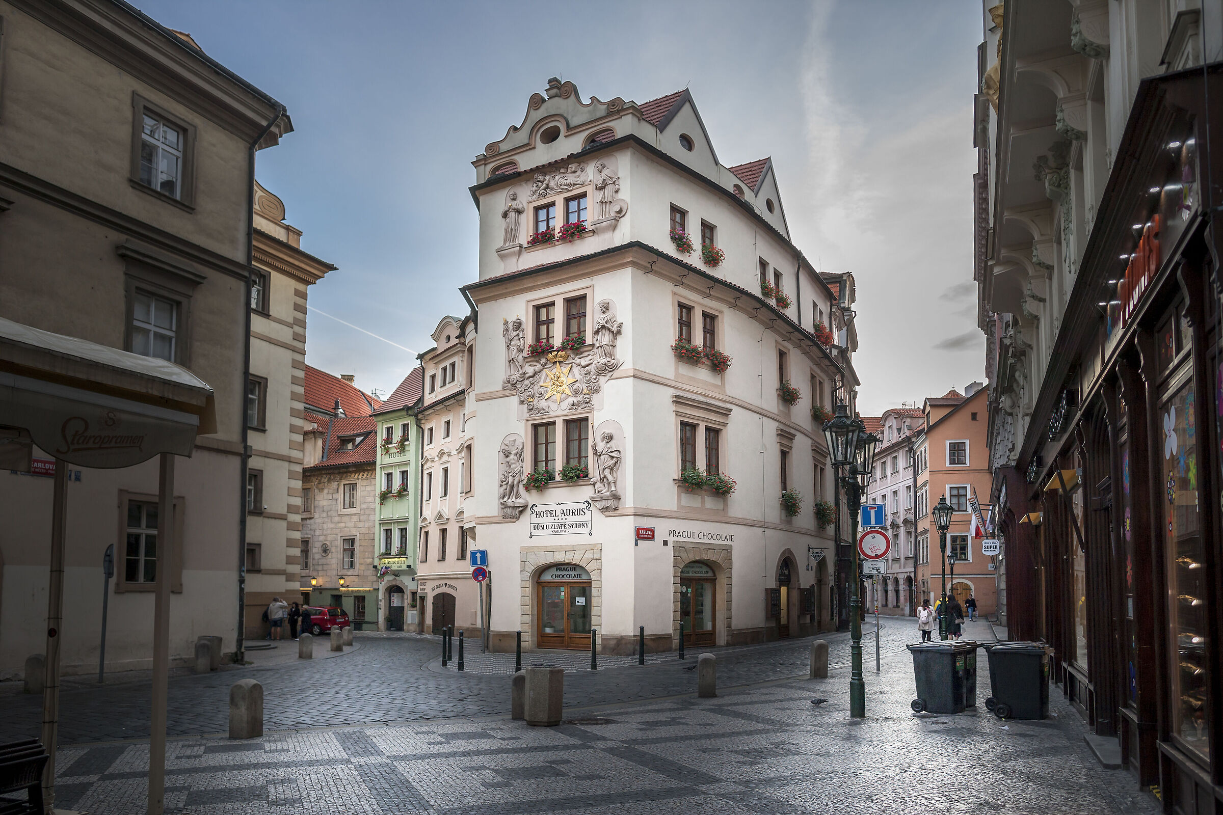 On the streets of Prague