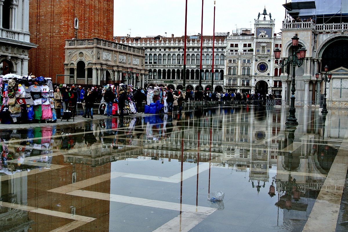 acqua alta a Venezia