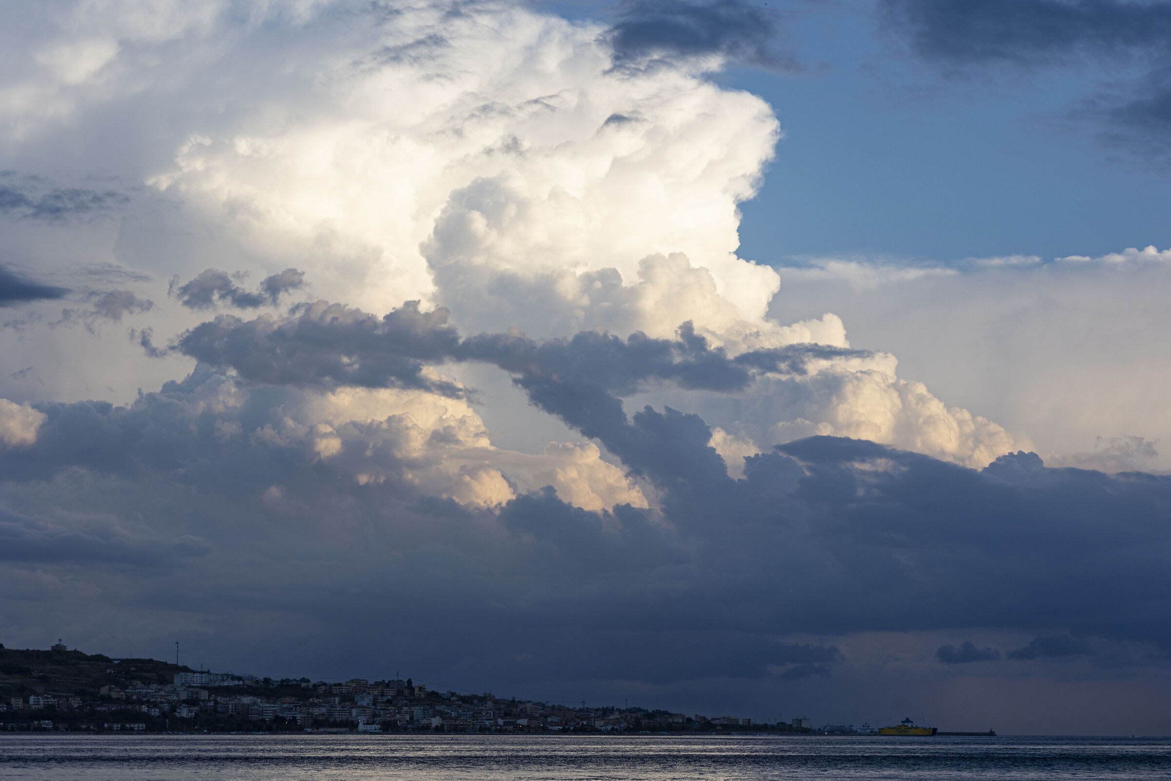 Clouds over the Strait