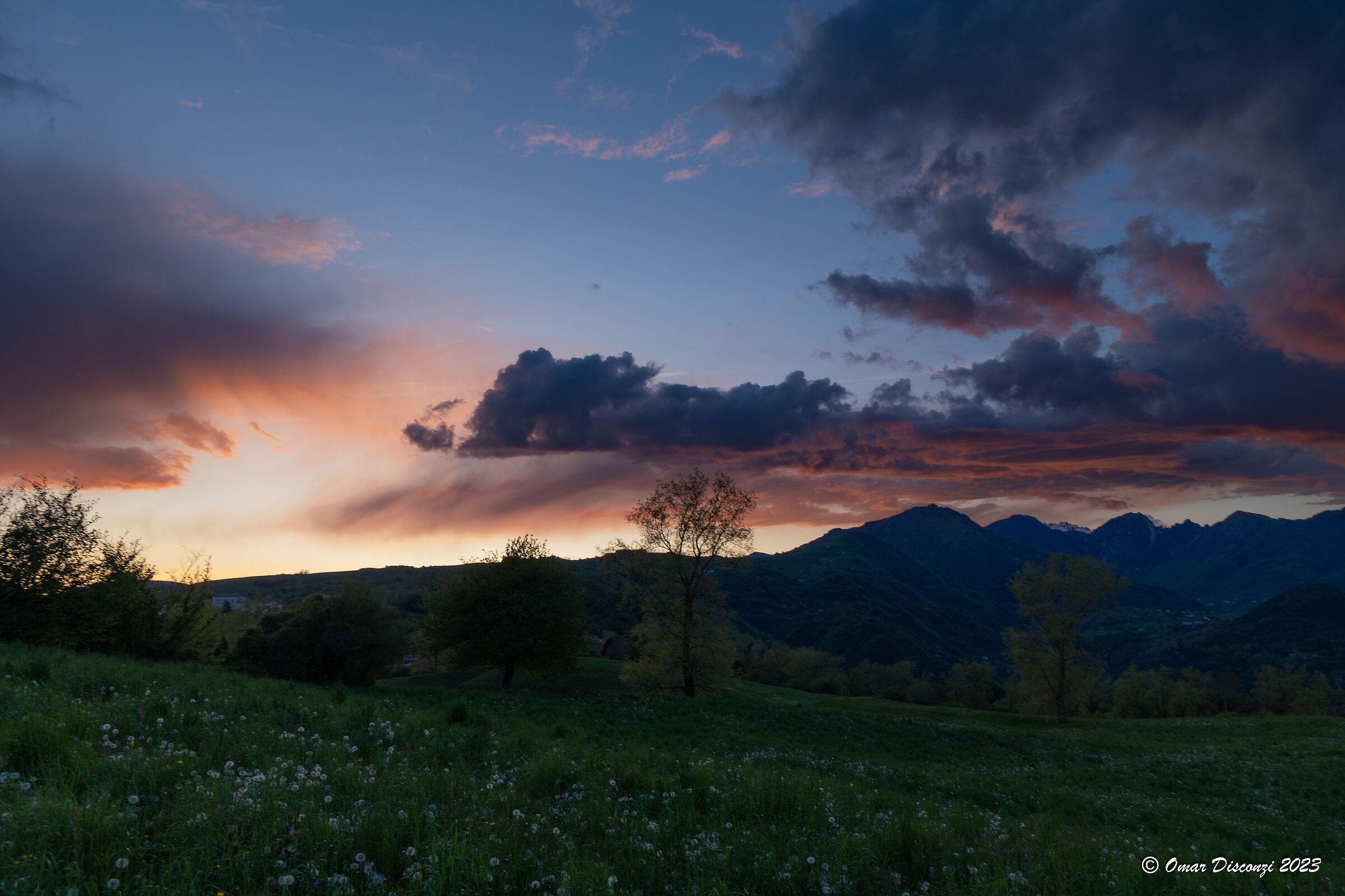 Tramonto in Lessinia