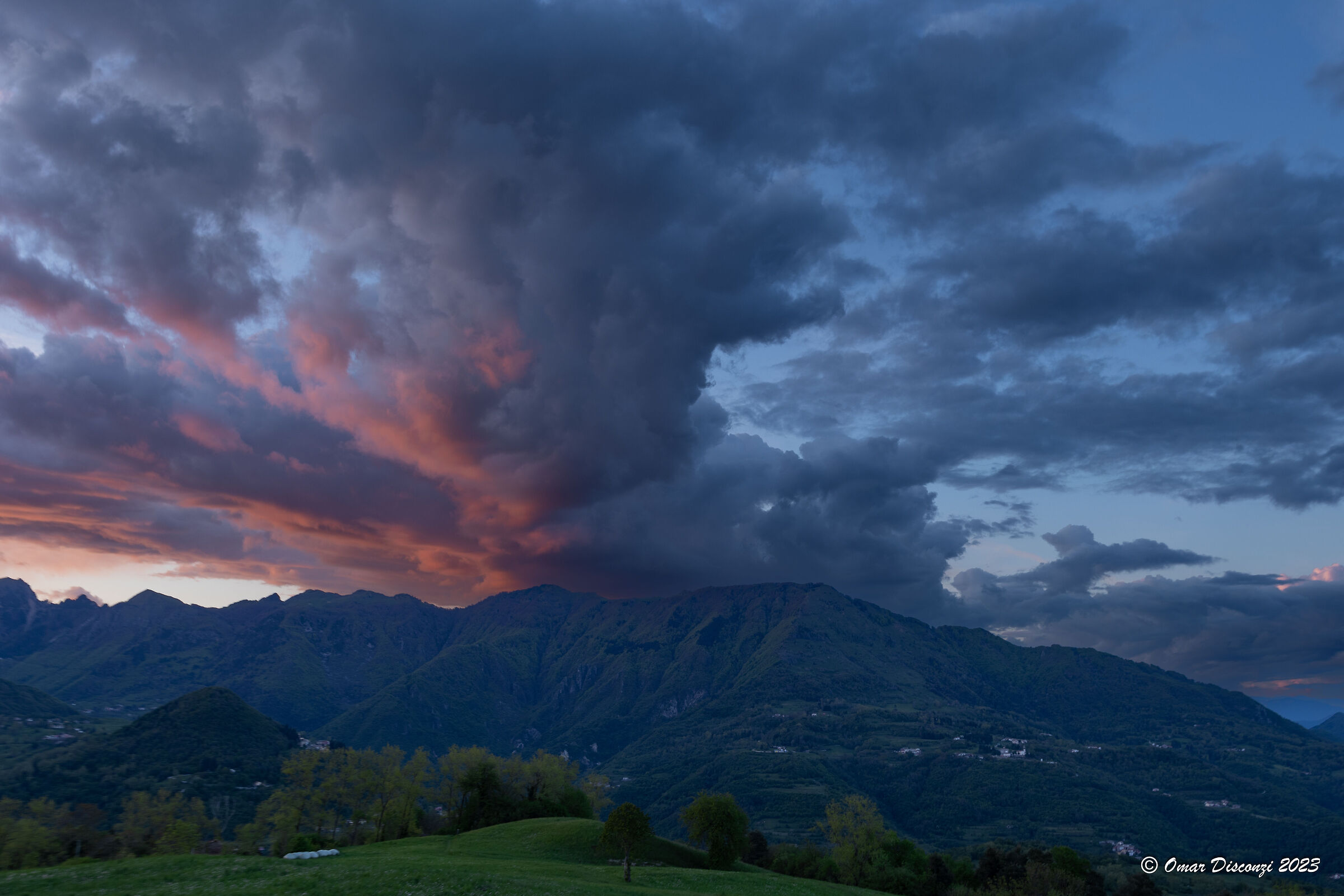 Tramonto in lessinia