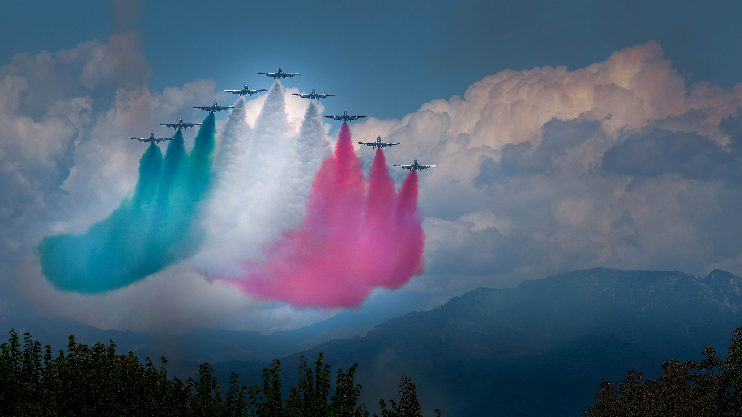 Frecce tricolori a Desenzano
