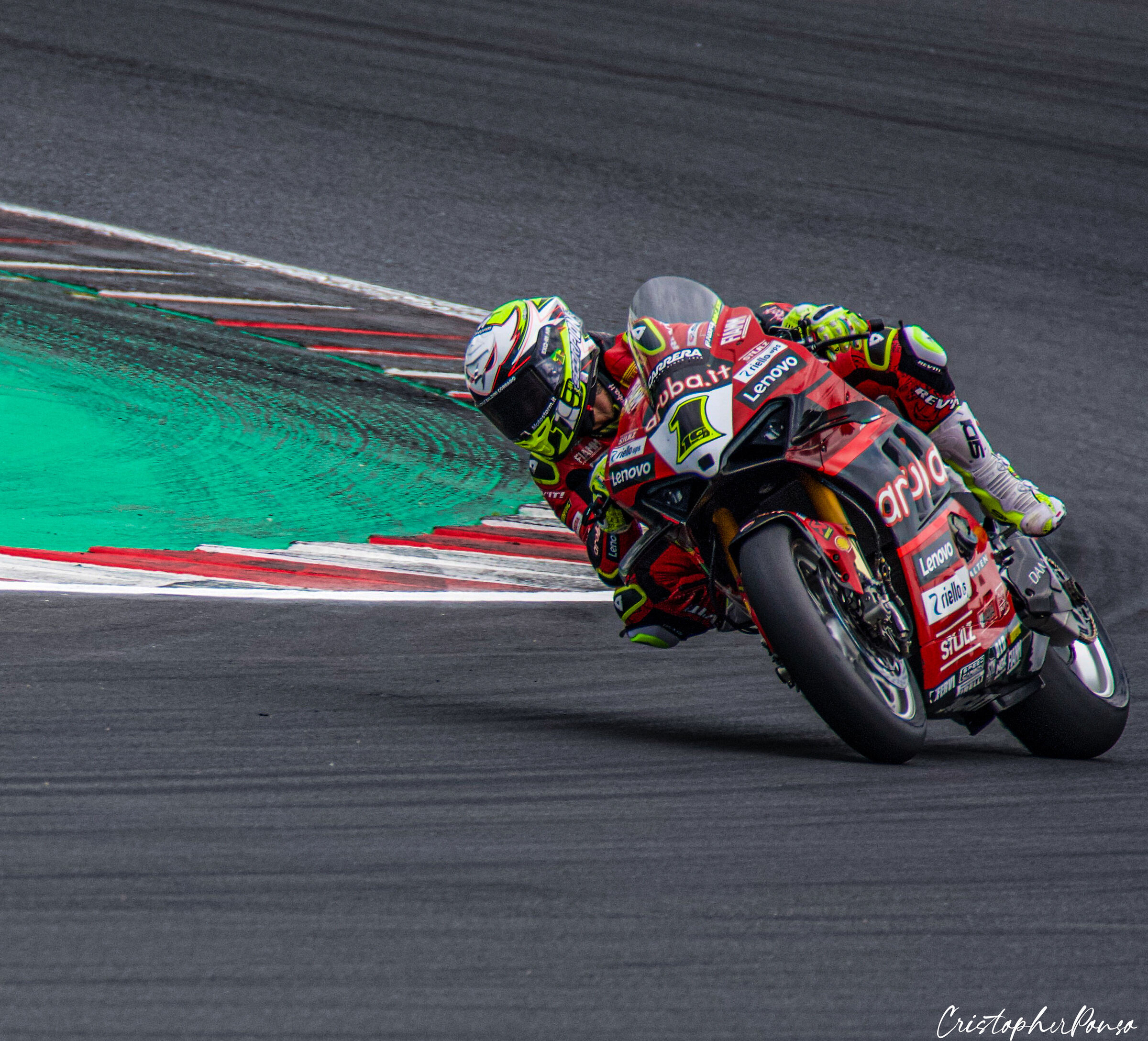 Alvaro bautista Curva del Carro Misano test