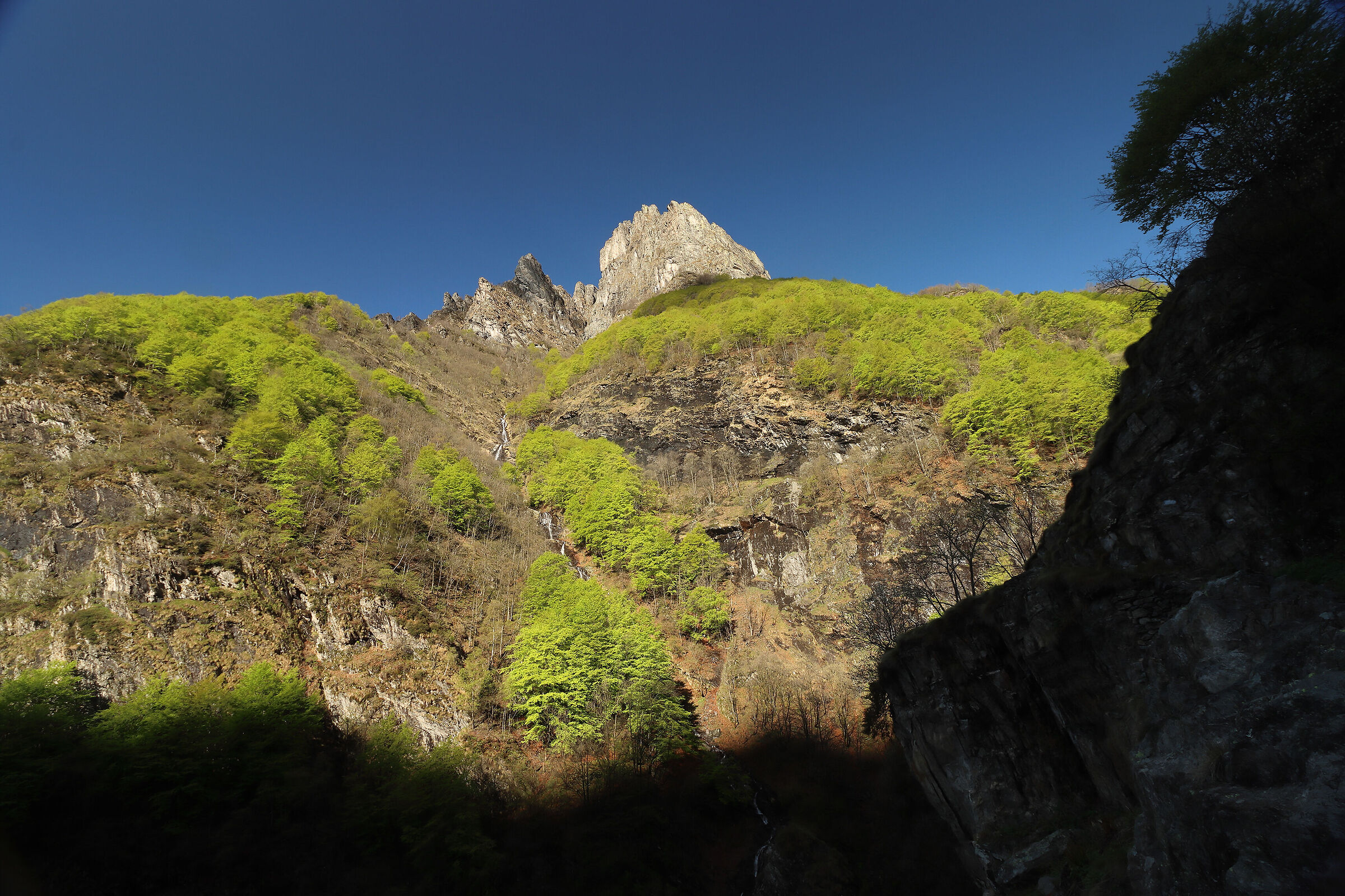 impervious climb to the "Brunone"