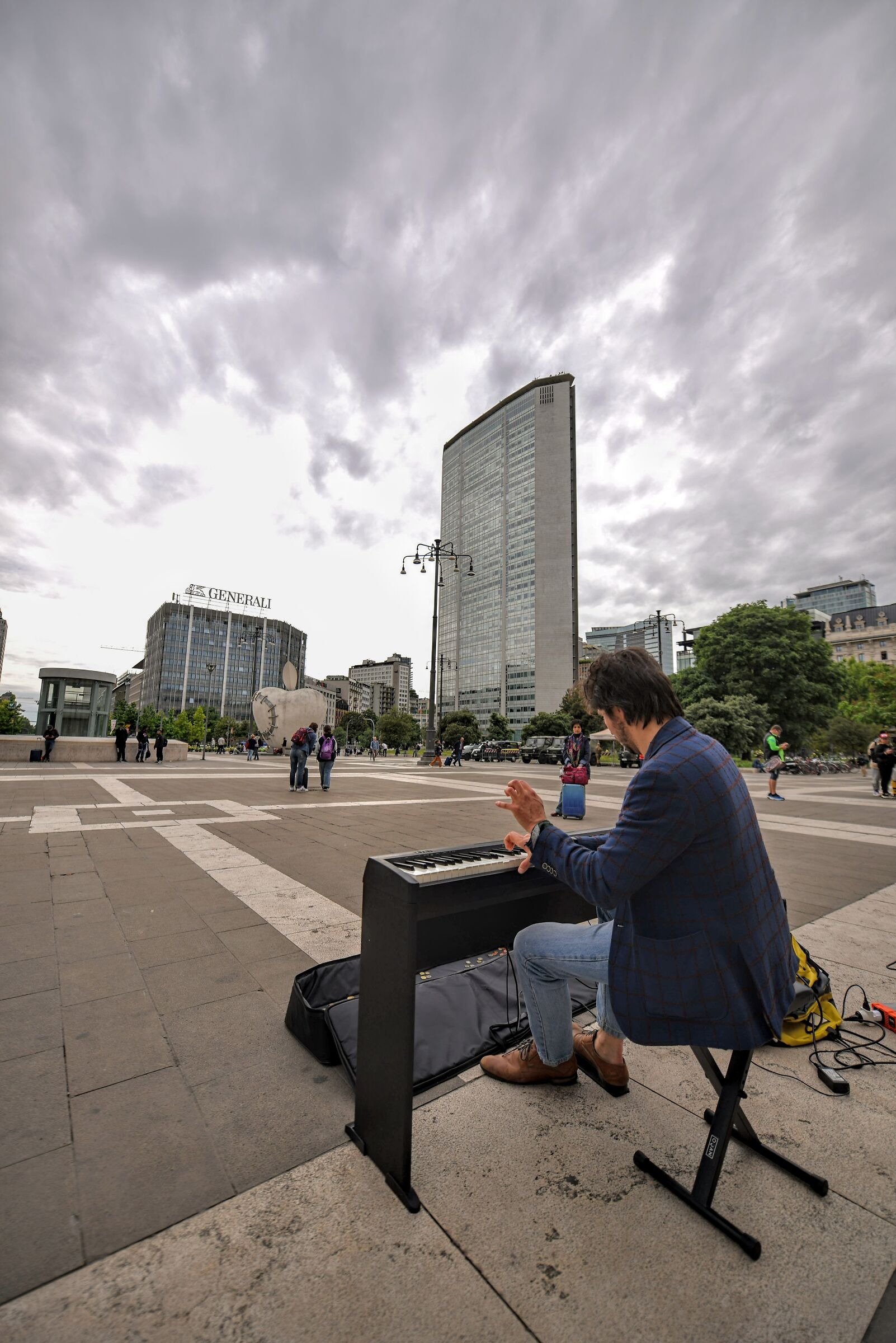 Pianista stazione Centrale