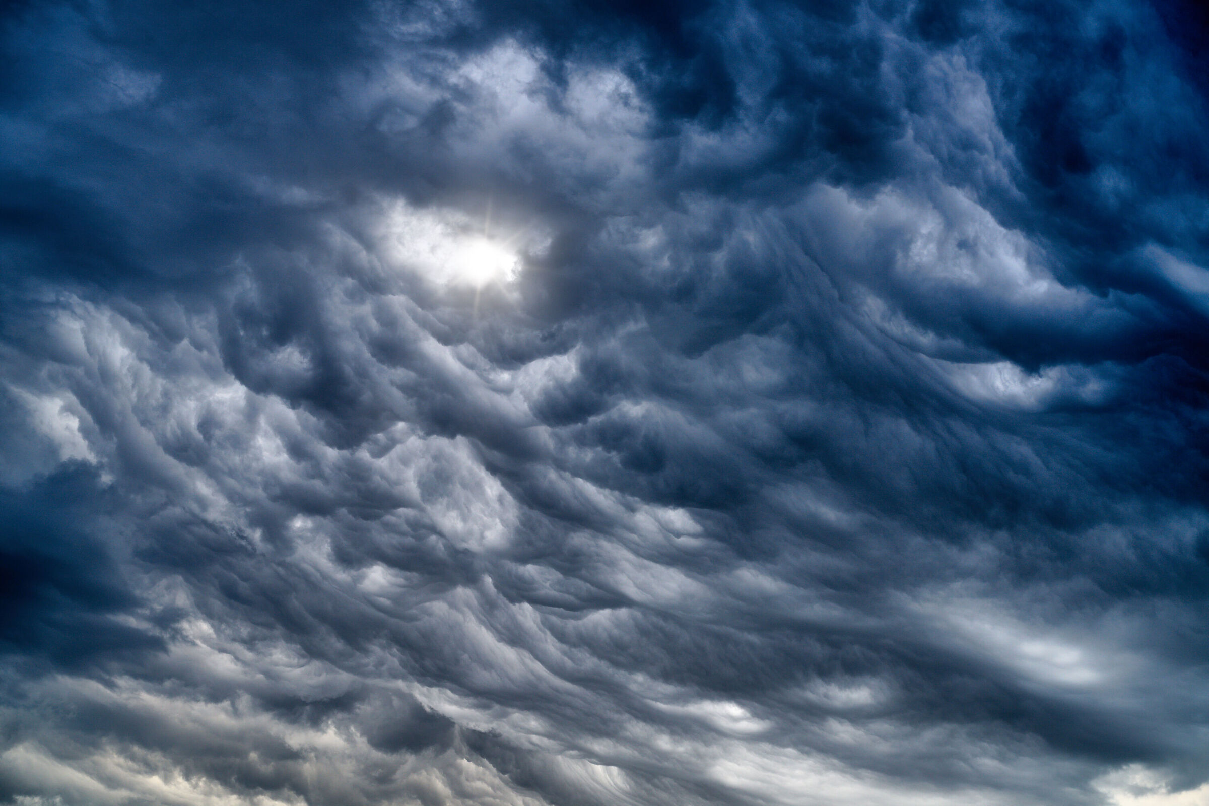 an eye in a sea... of clouds