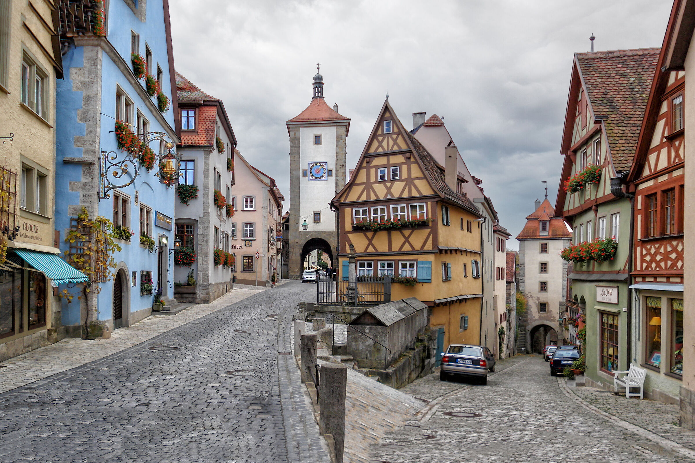 Le splendide architetture di Rothenburg ob der Tauber