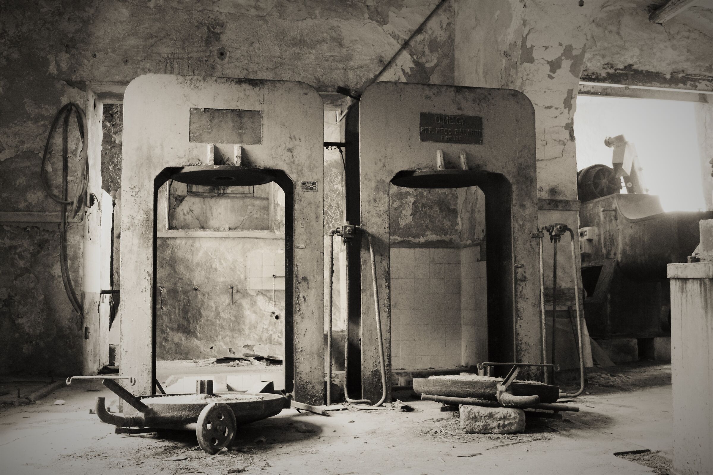 Belìce 1968, oil mill