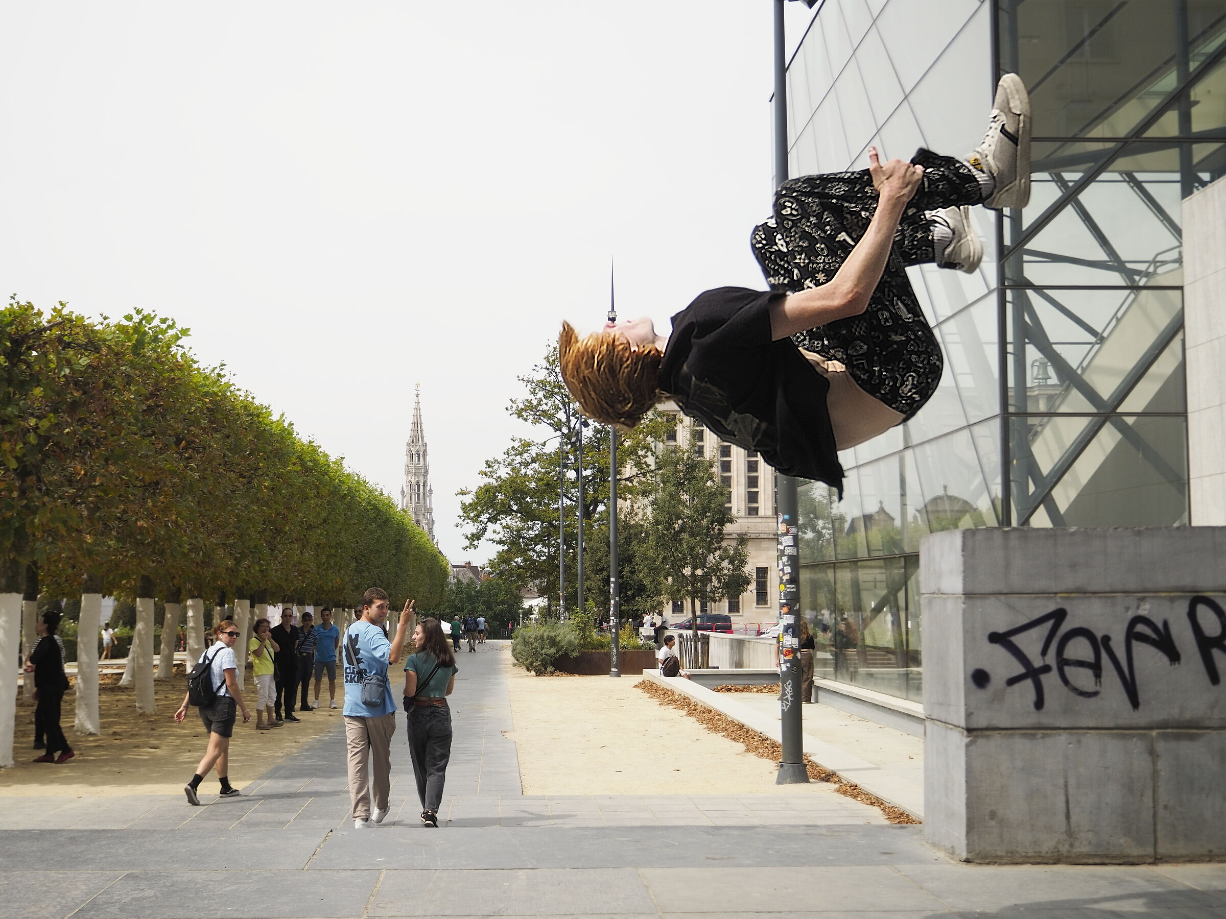 Street life in Brussels