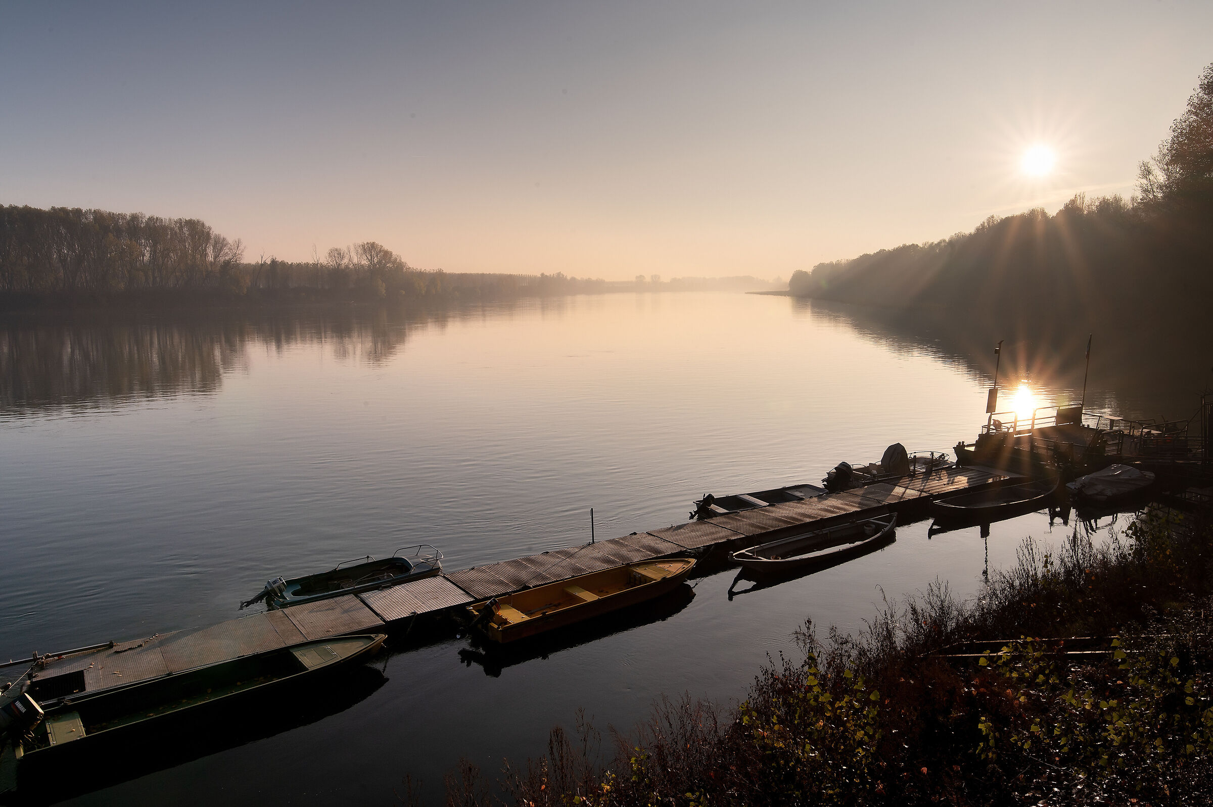 Fiume Po, Pomponesco (Mantova)