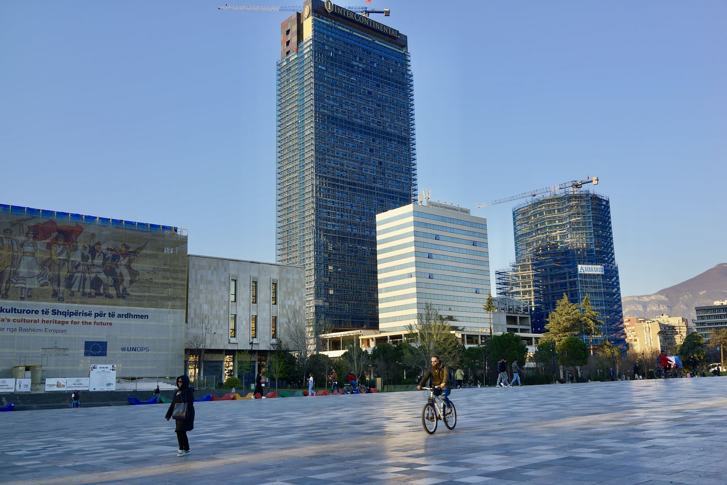 TIRANA "MODERN" AND CHAOTIC