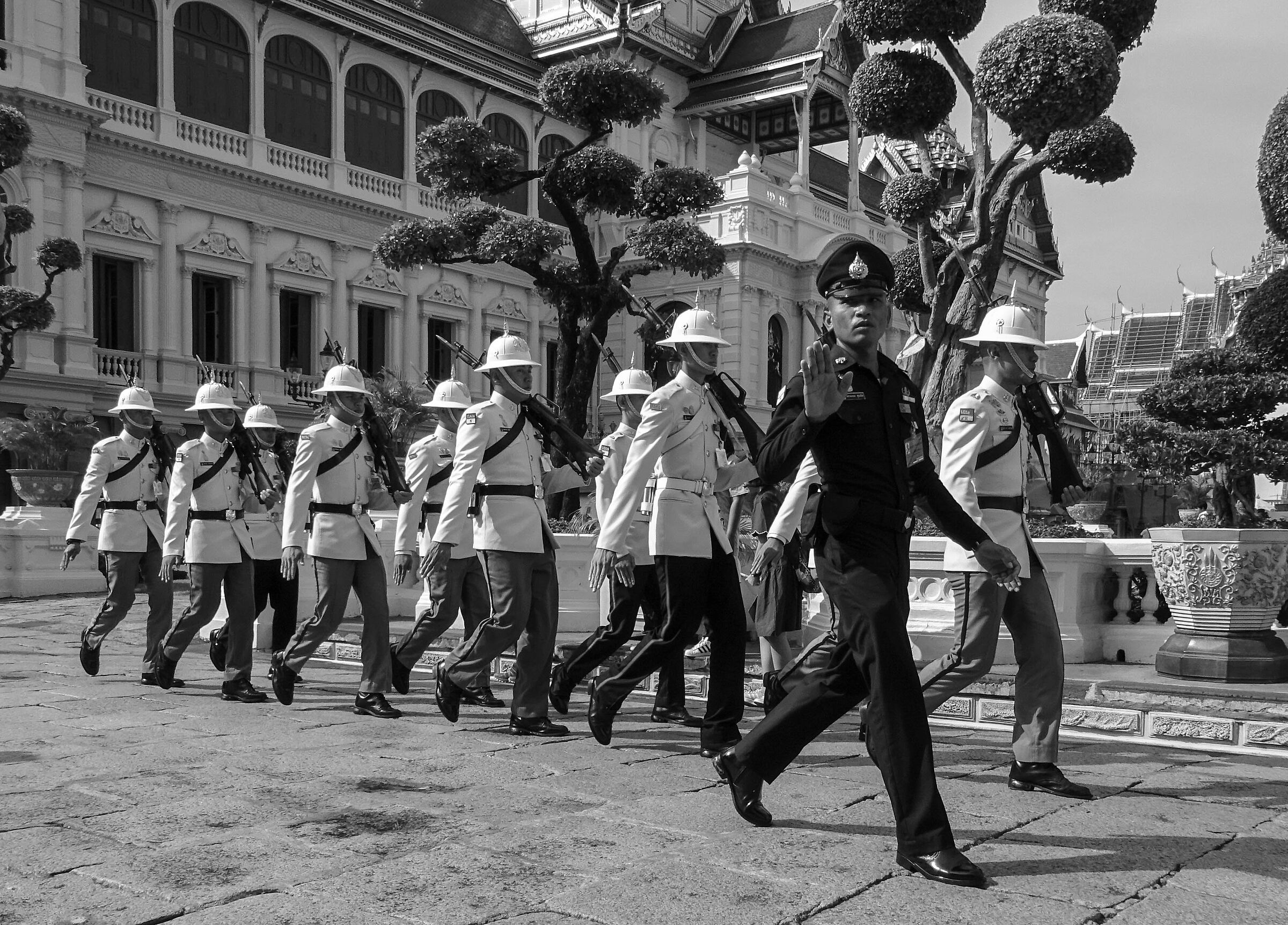 Royal Palace Guards Bangkok