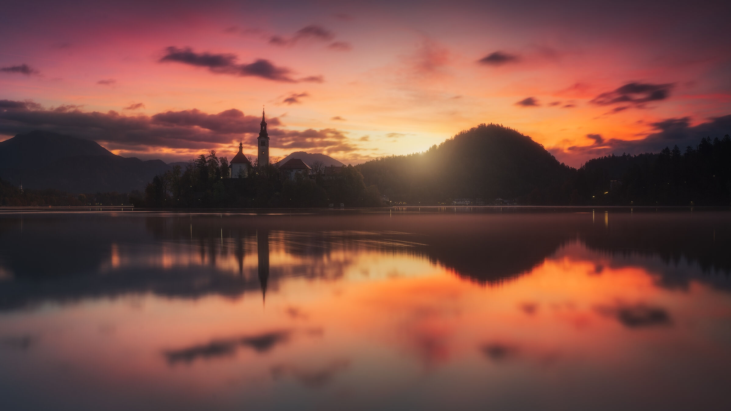 Bled sunrise