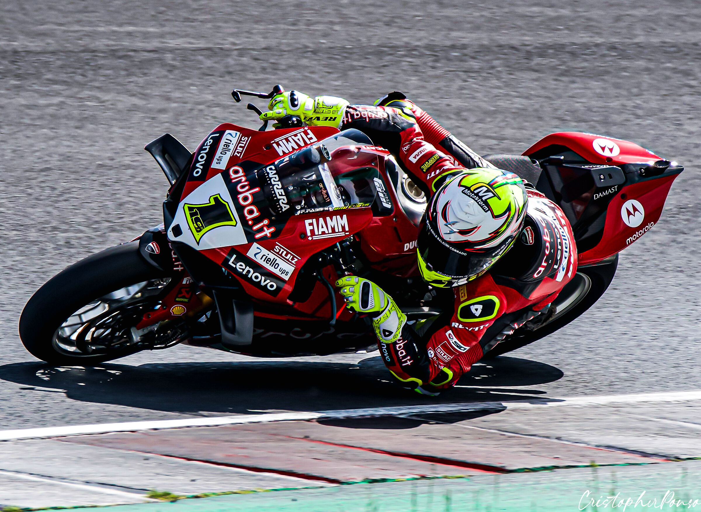 Alvaro Bautista test misano sbk
