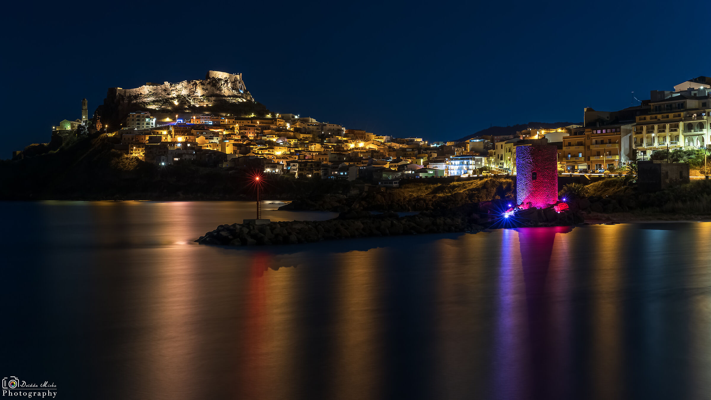 Castelsardo by night