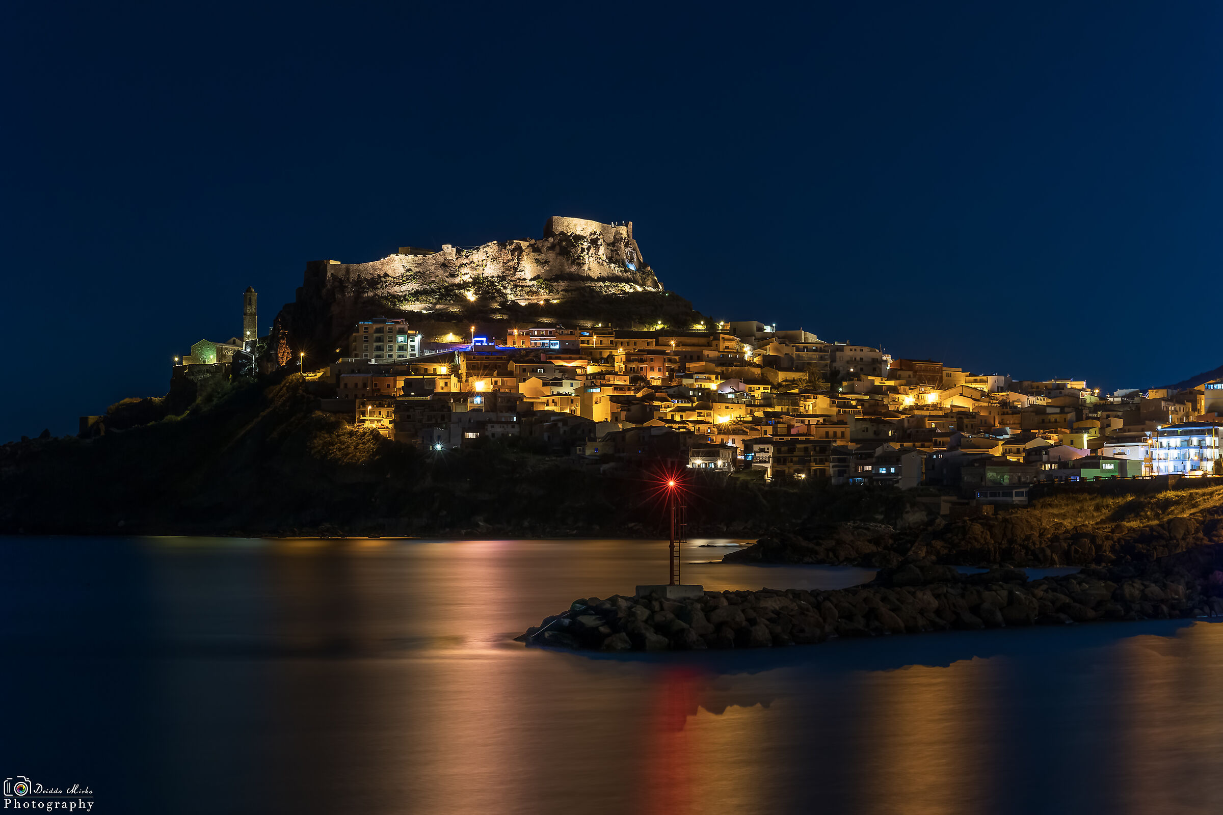 Castelsardo by night 2