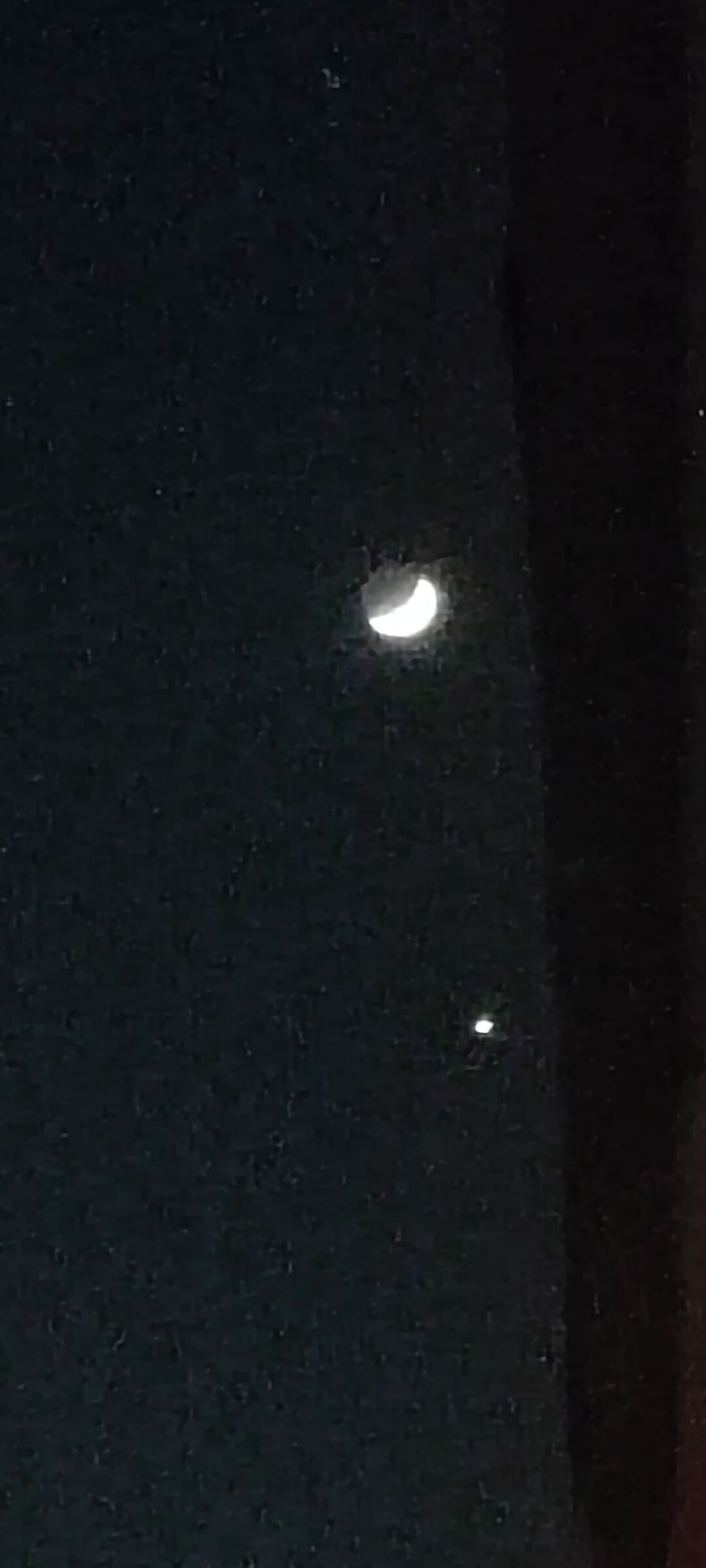 Congiunzione tra la Luna e Venere nei Gemelli