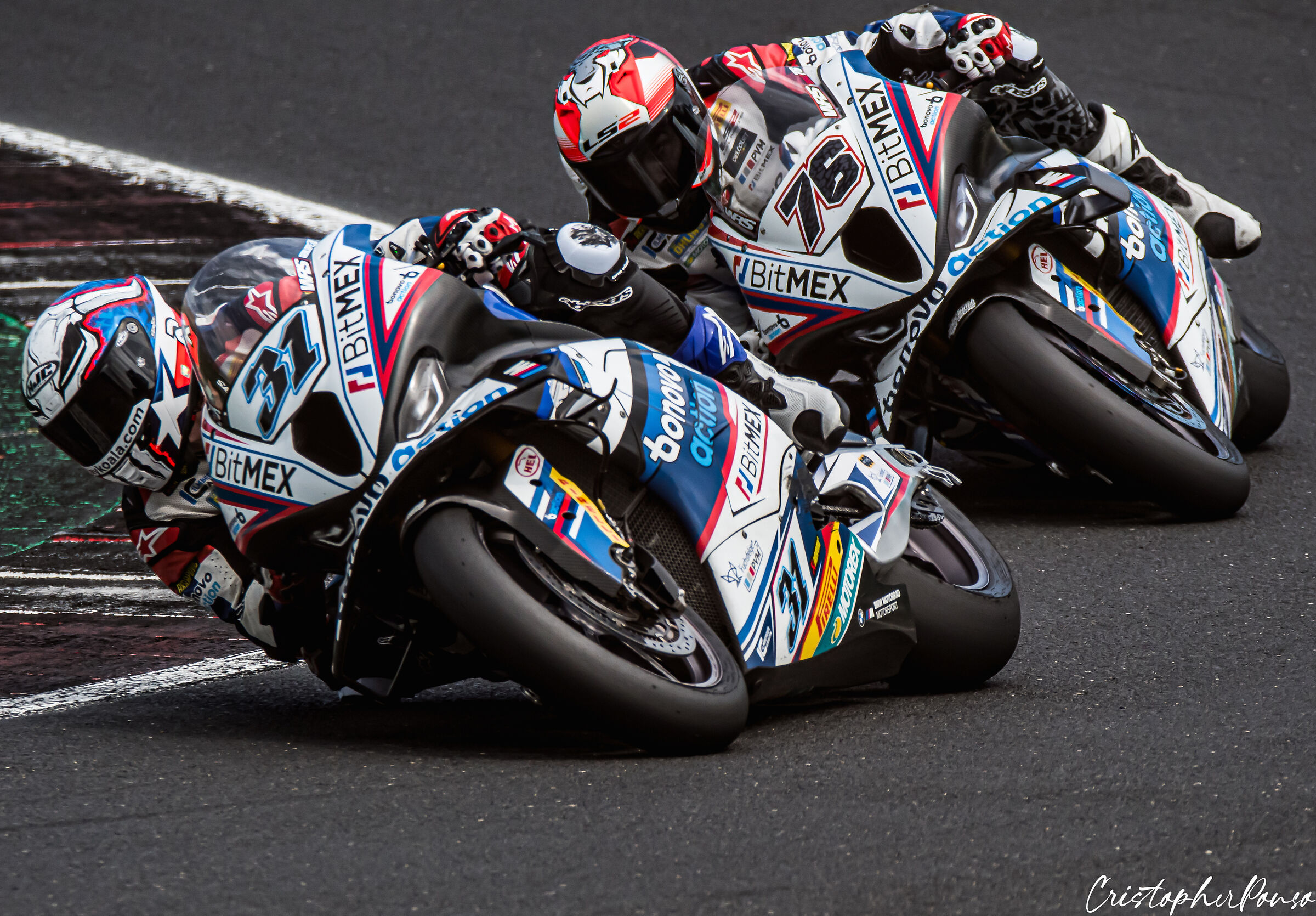 Garrett Gerloff and Loris Baz on BMW