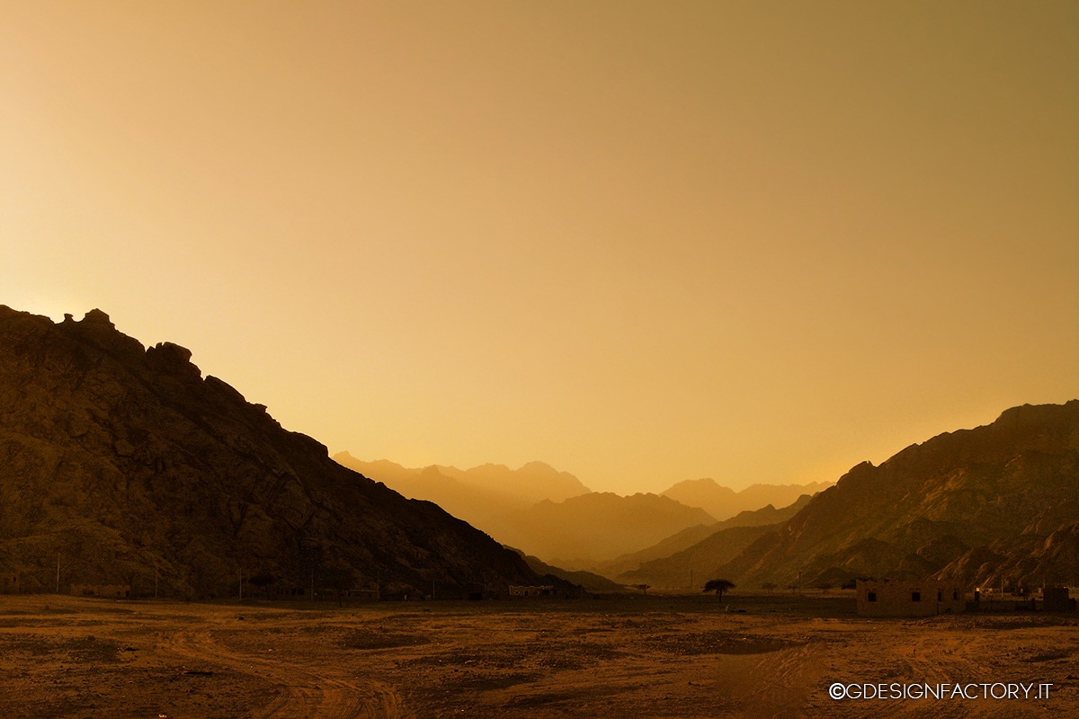 Deserto al tramonto (Egitto)