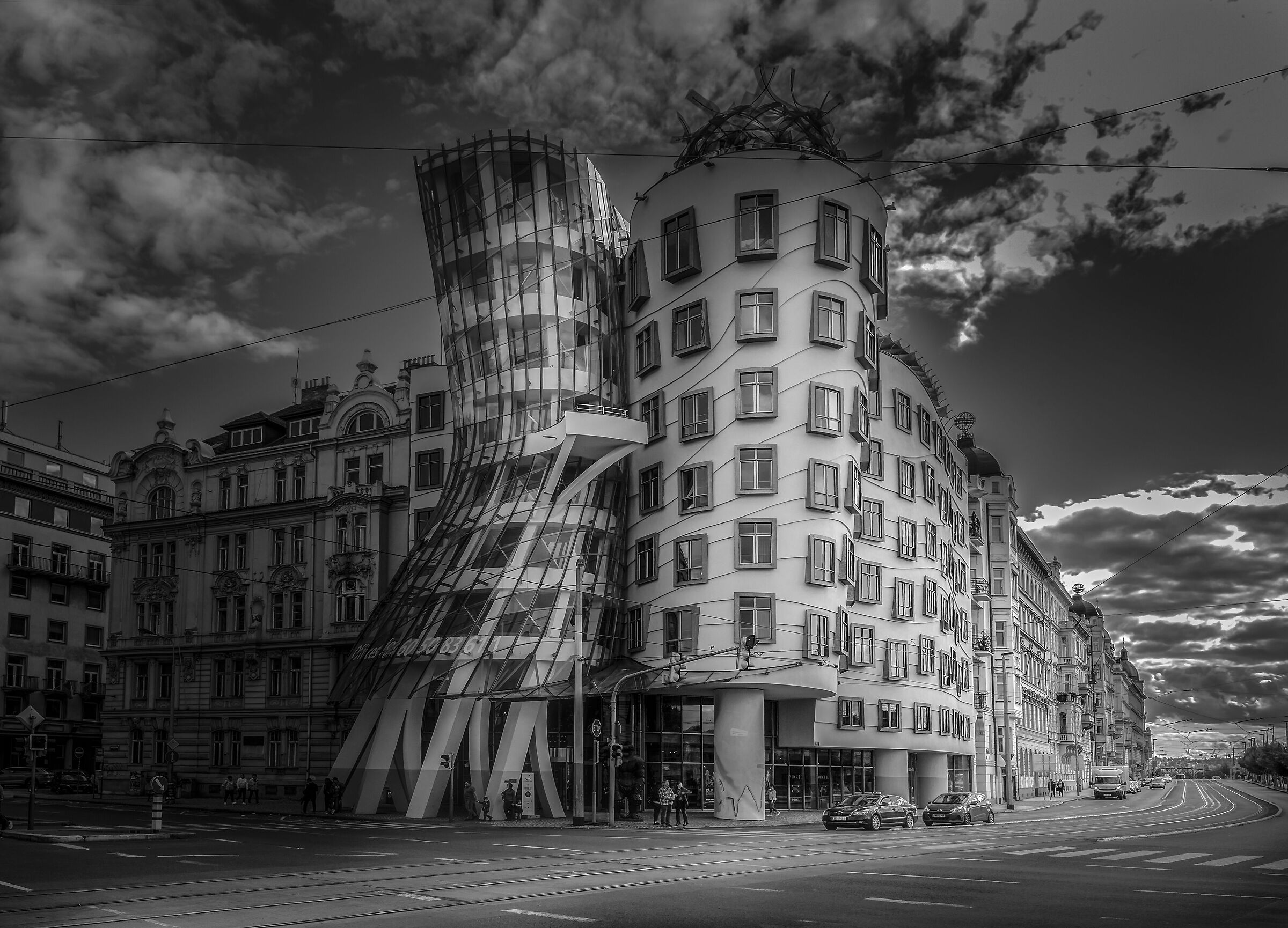 The Dancing House in Prague