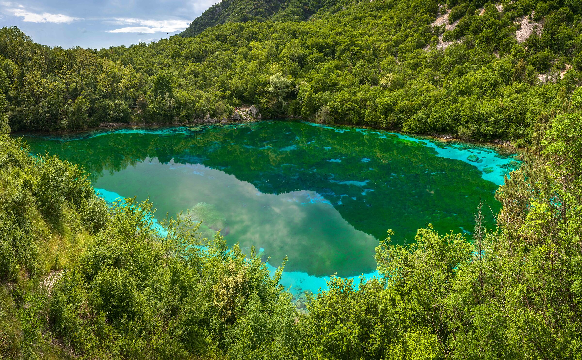 Cornino Lake, Tagliamento