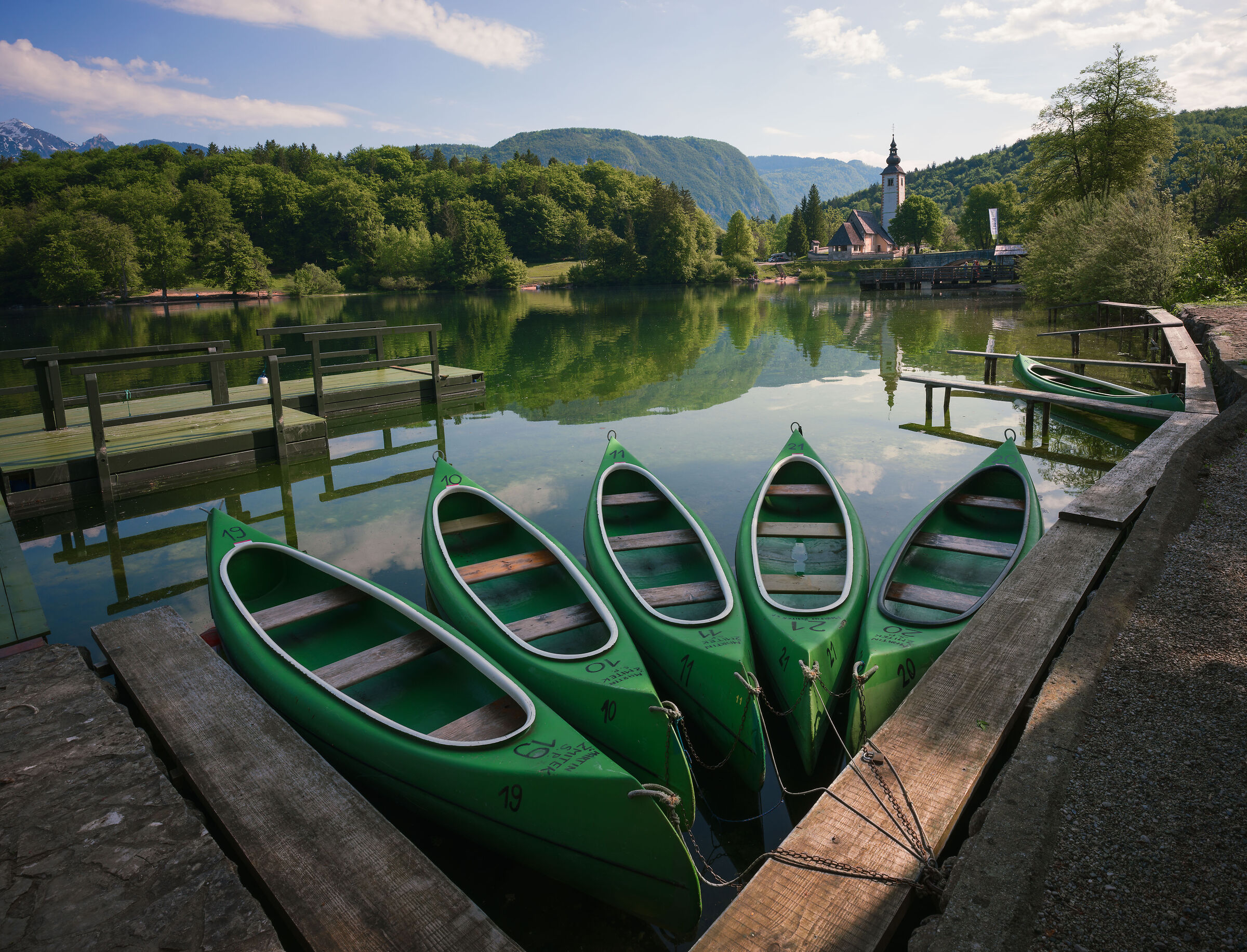Bohinj Lake, Slovenija
