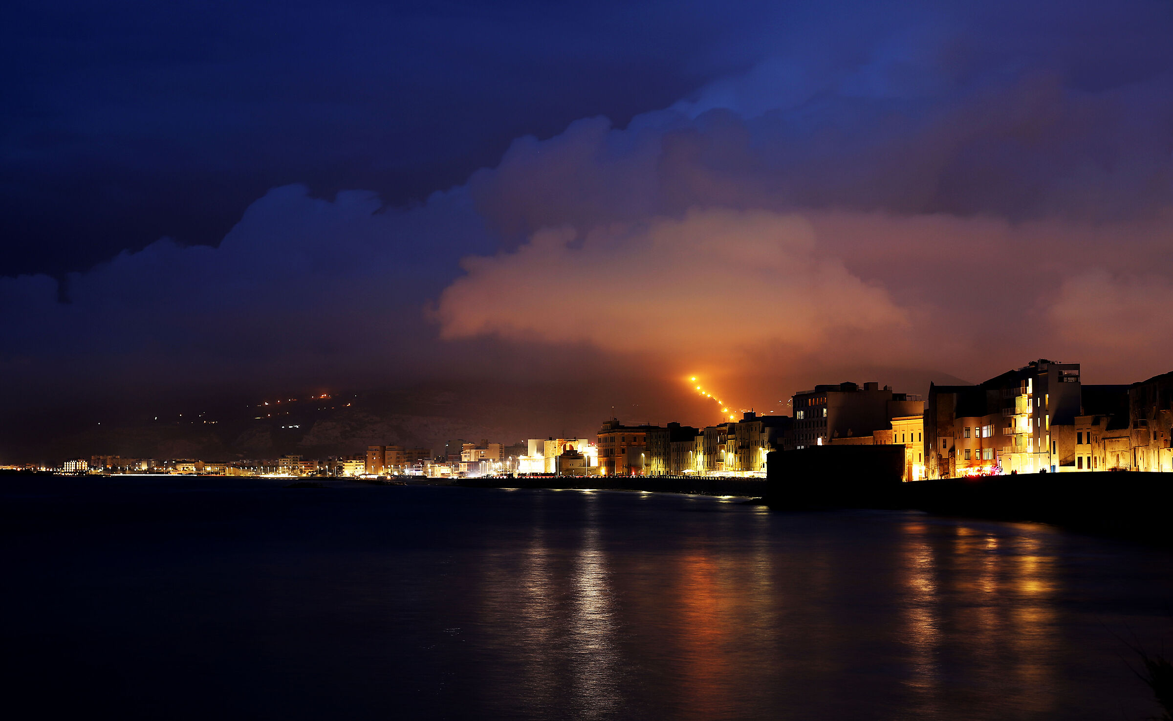 Trapani by night