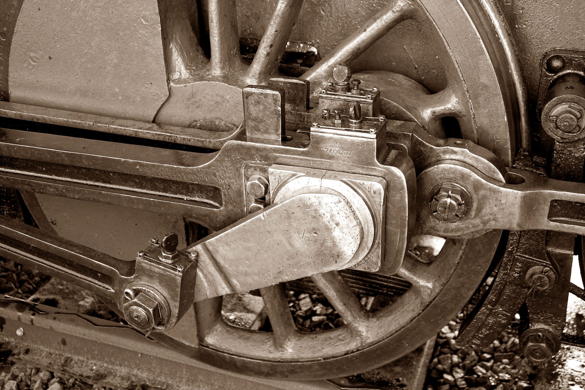 Locomotore - particolare