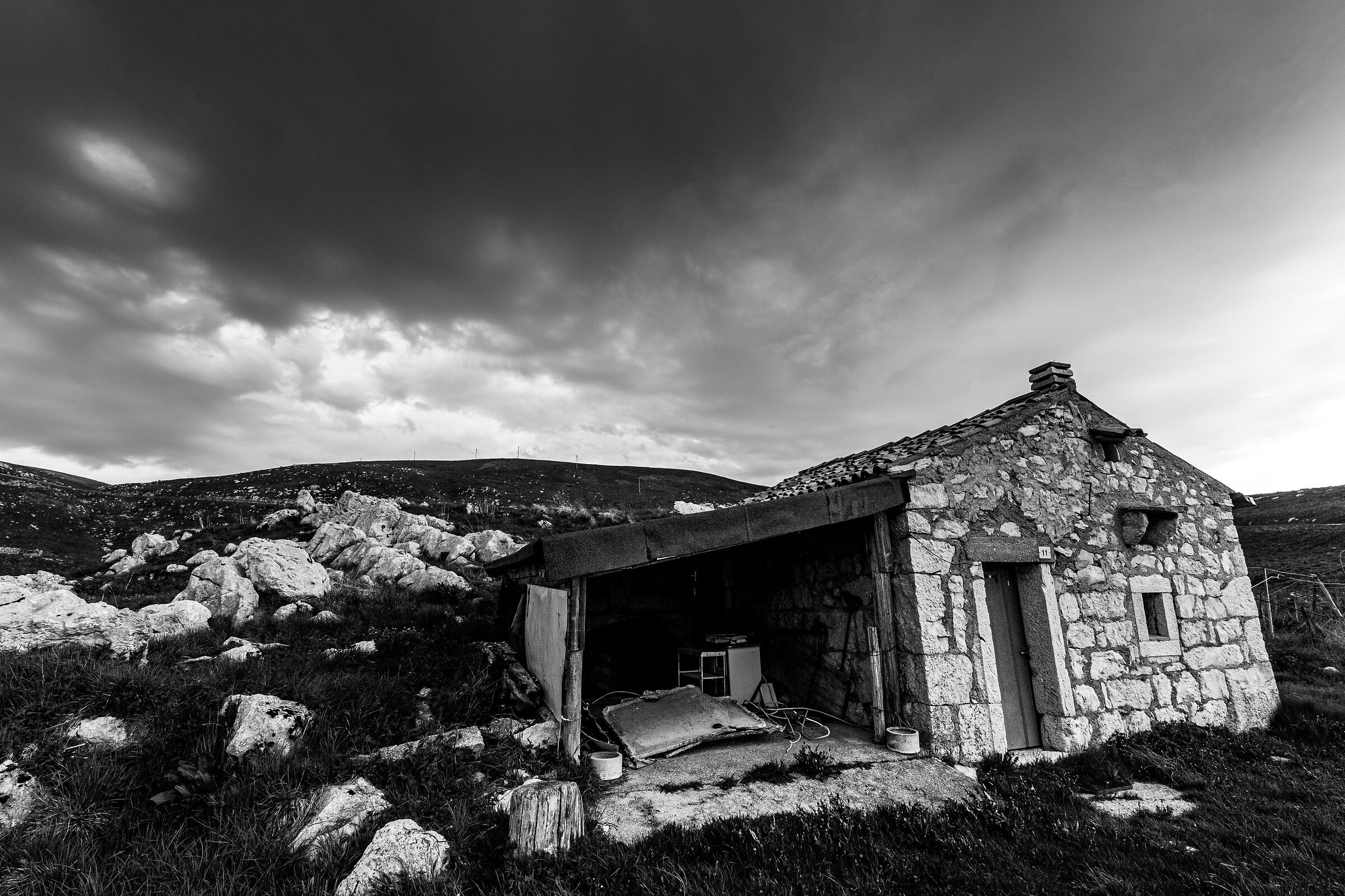 The little house at the top of Pizzoc