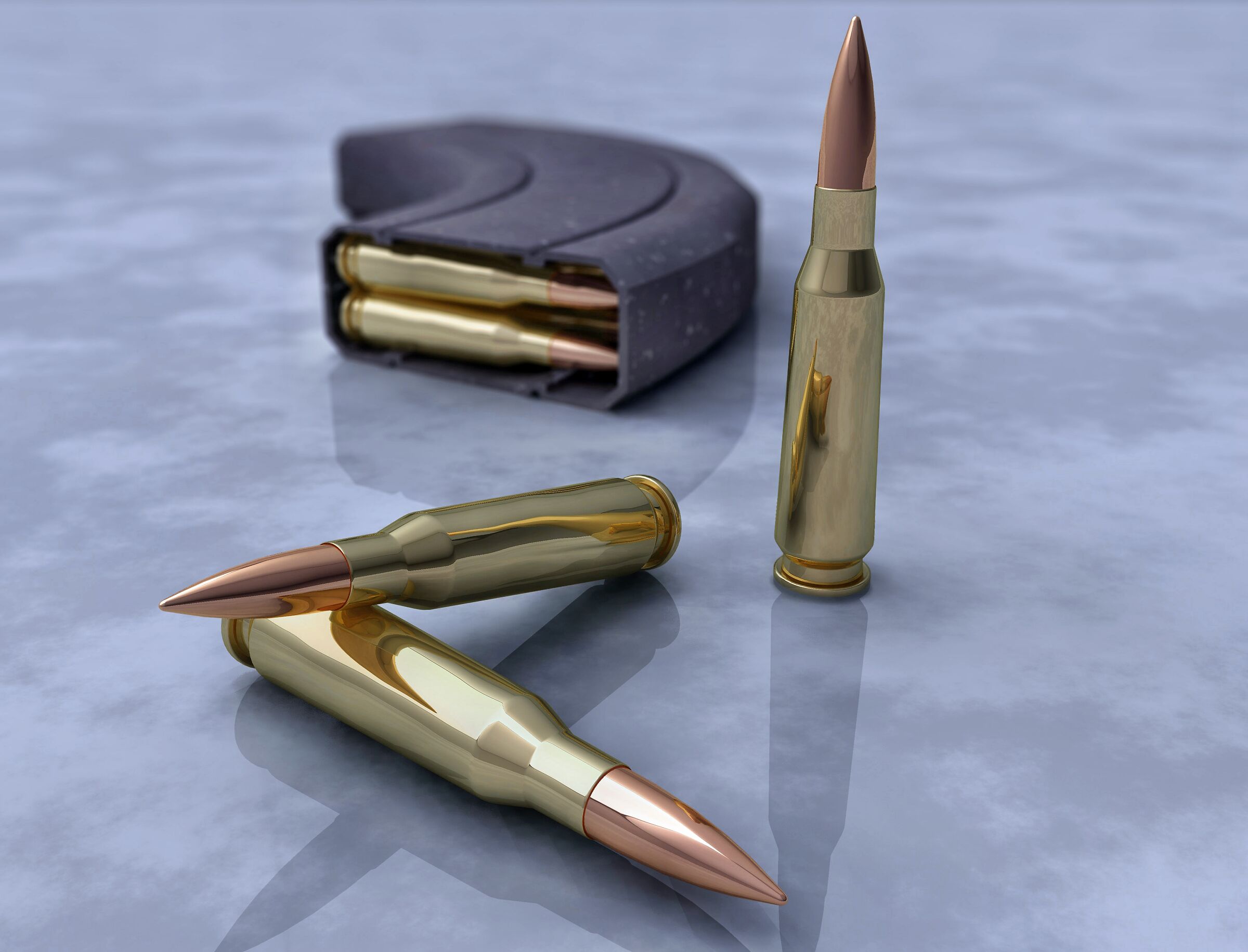 7.62 Nato.....virtuali per fortuna!!