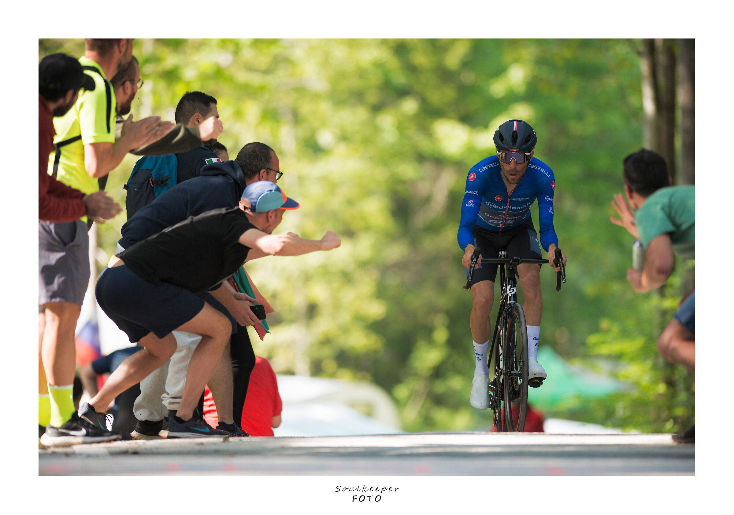 For real men. Time trial Tarvisio Monte Lussari
