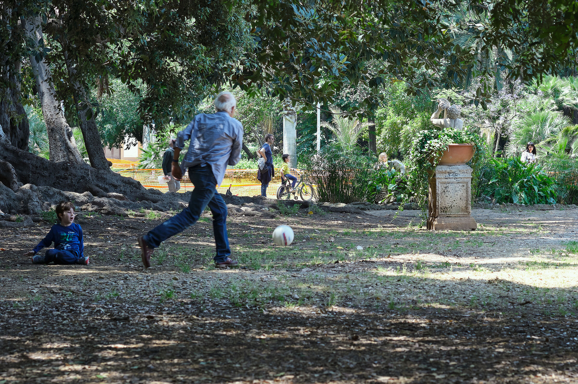 Goool ... and grandpa's race!
