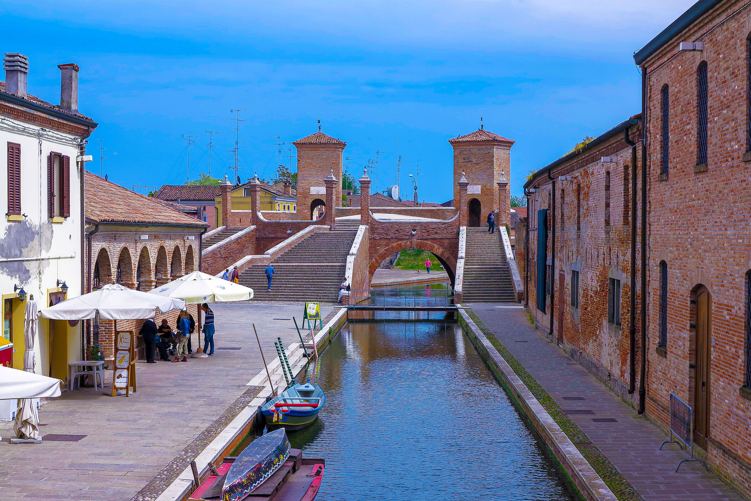 Il Trepponti o Ponte Pallotta - Comacchio
