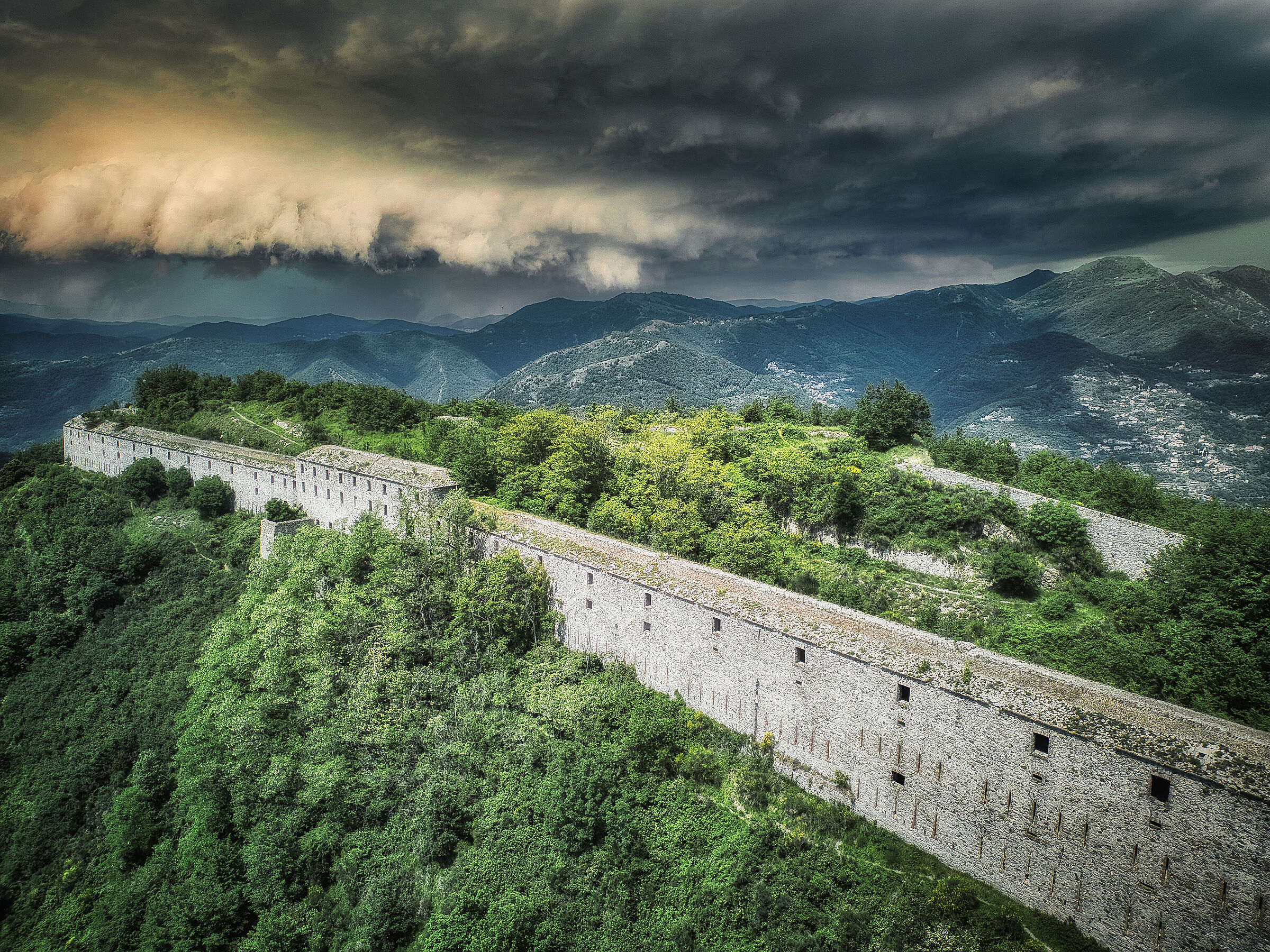 Fort Ratti (Ge) before the storm...