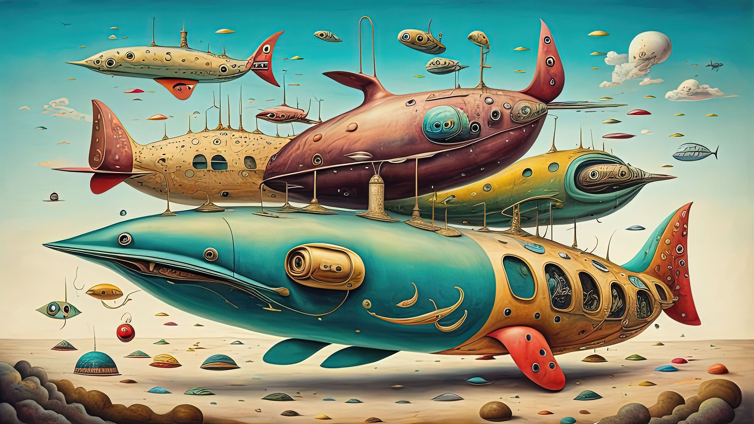 Test Dalì 4 - Algoritmo Stable Diffusion