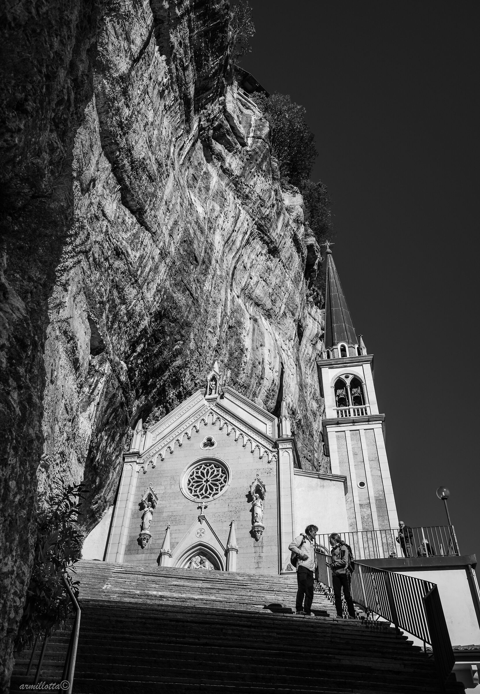 coppia..santuario madonna della corona