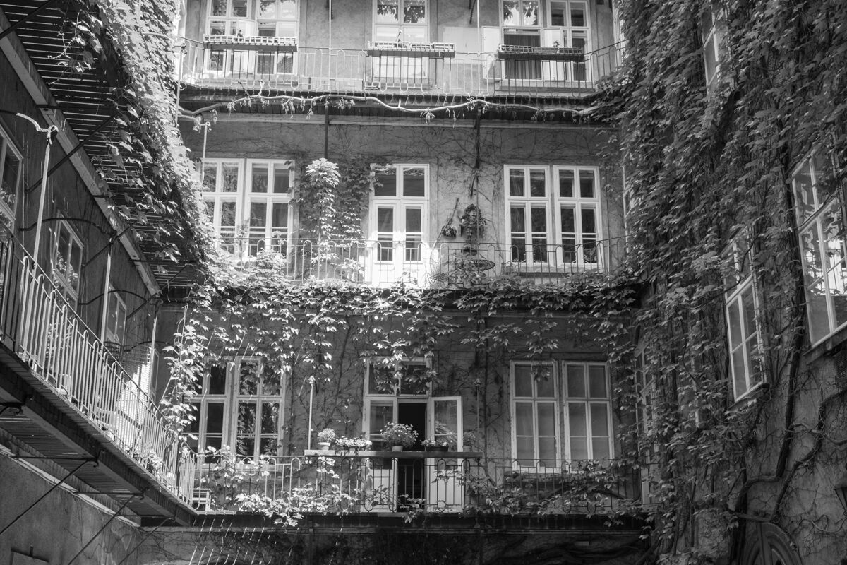 Interno di vecchio cortile