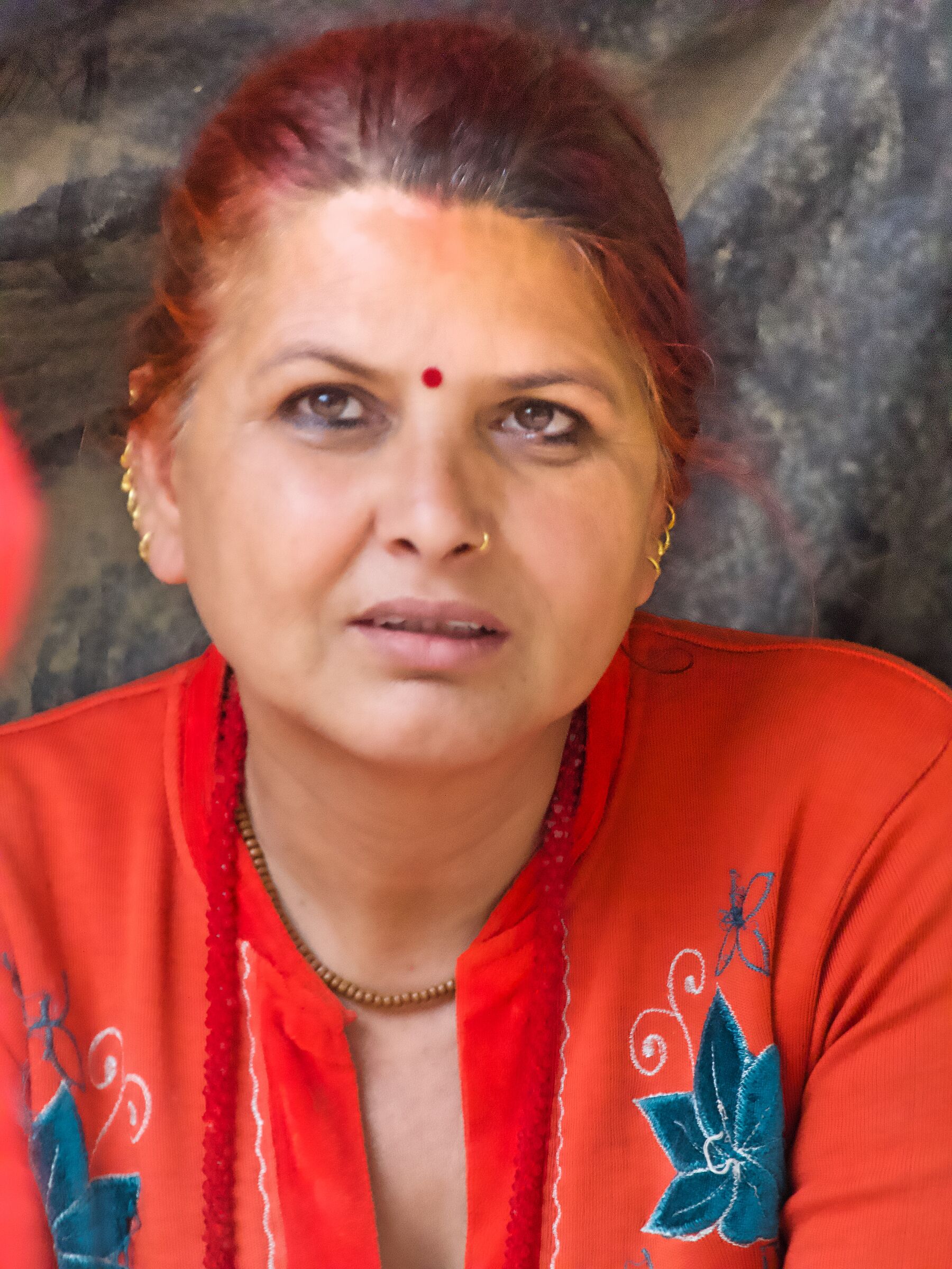 Ambulante  nel Tempio di Kalì