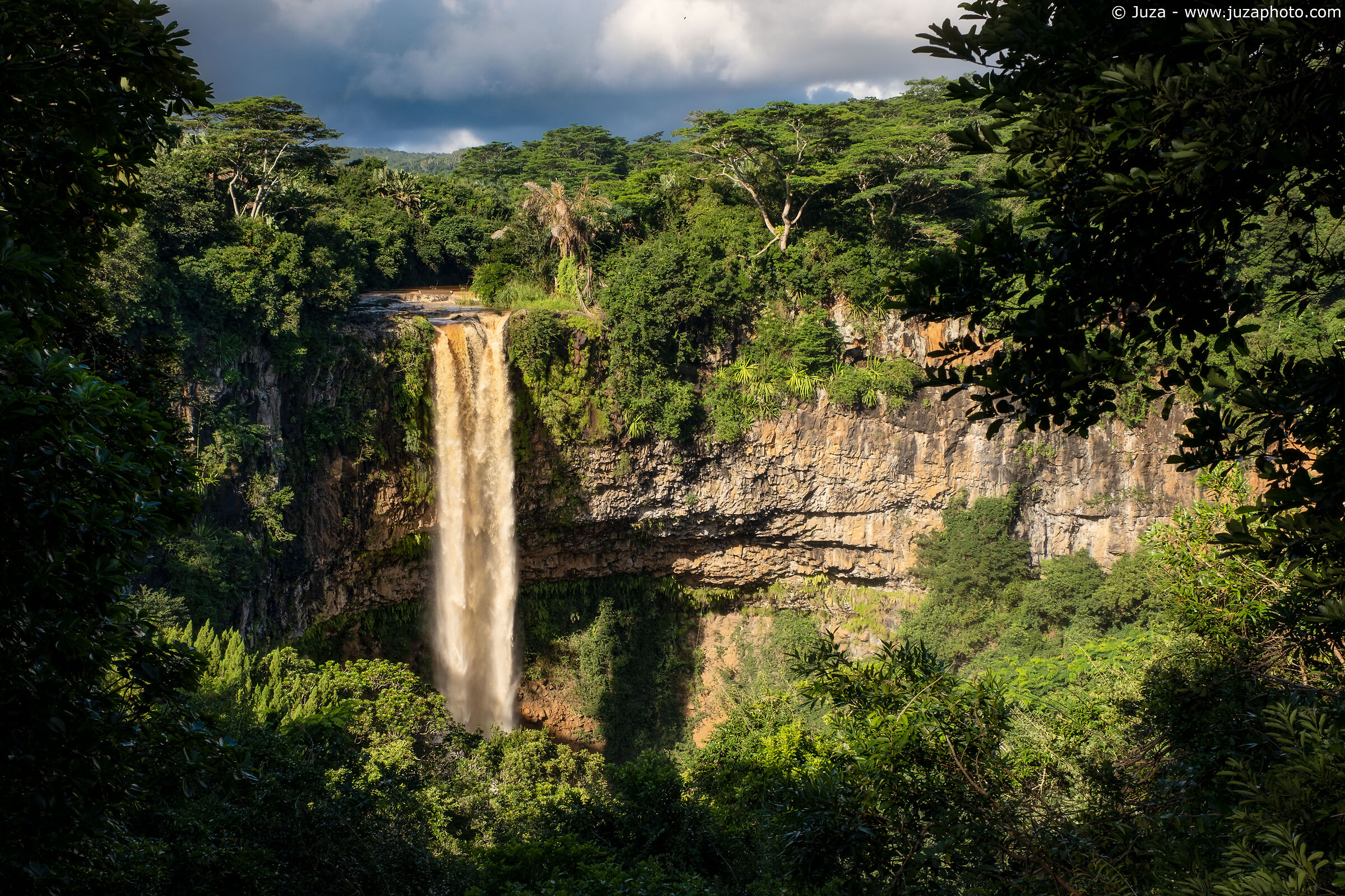 Chamarel Waterfall