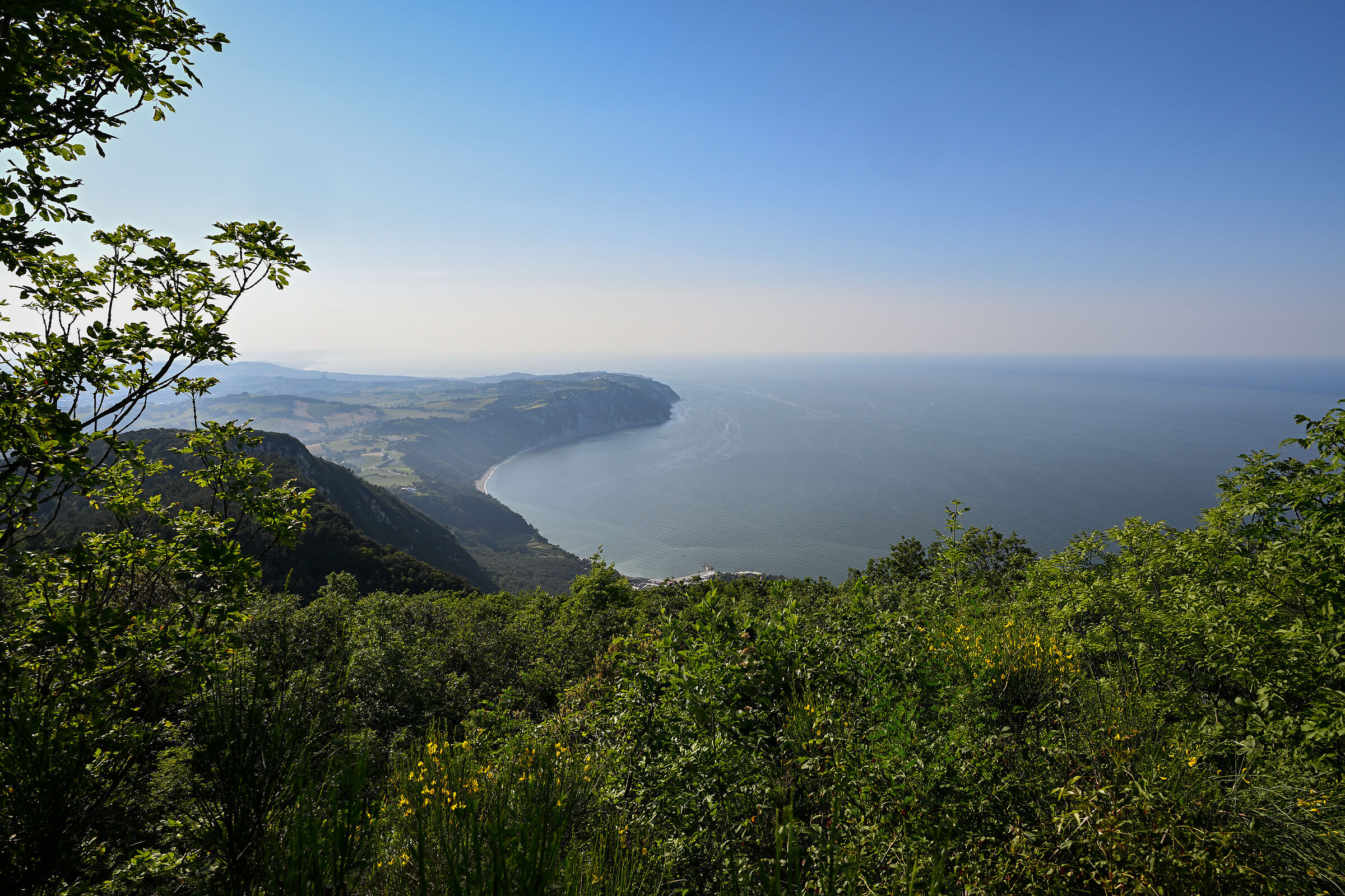 Vista panoramica dal Conero