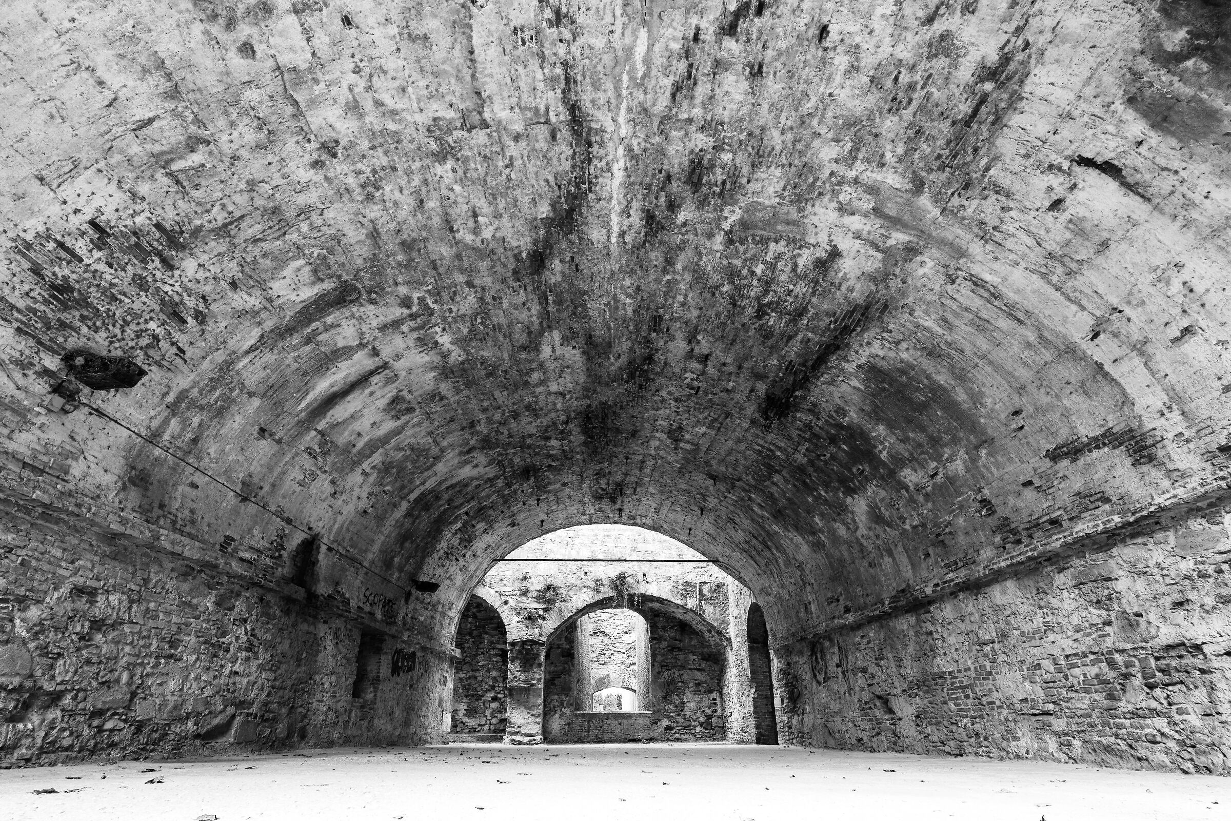 The sortie (from the walls of Lucca)