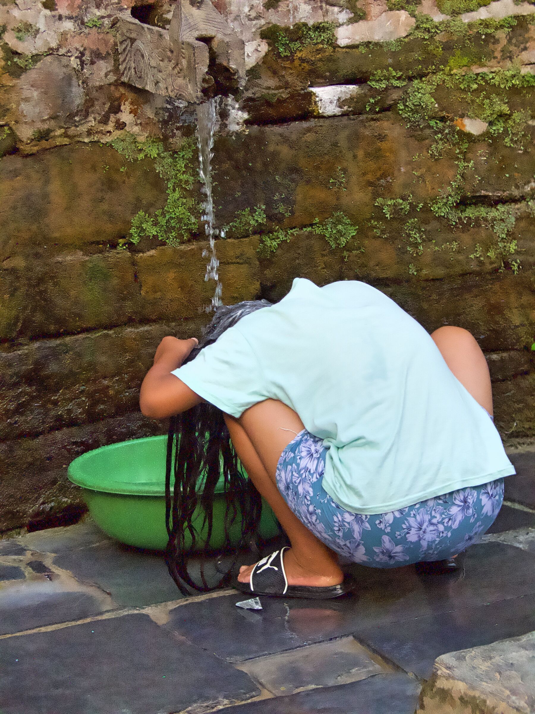 Shampoo at the source