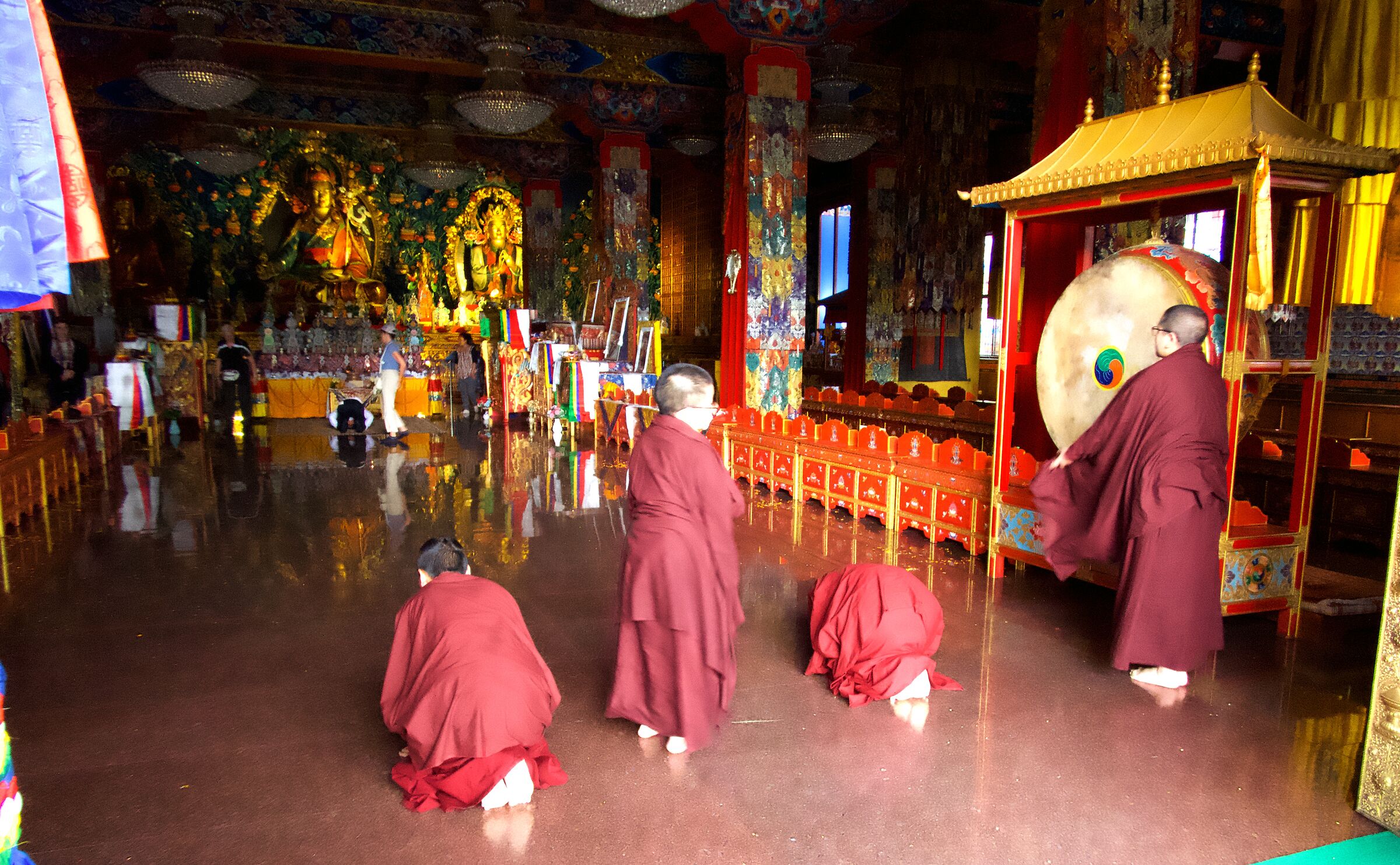 Entrance to the Samye Female Monastery Temple