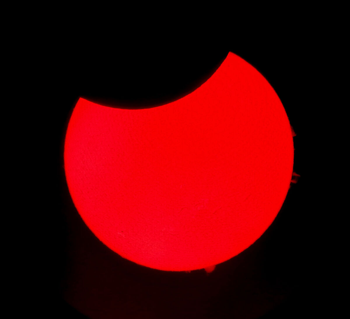 2022/10/25 partial solar eclipse